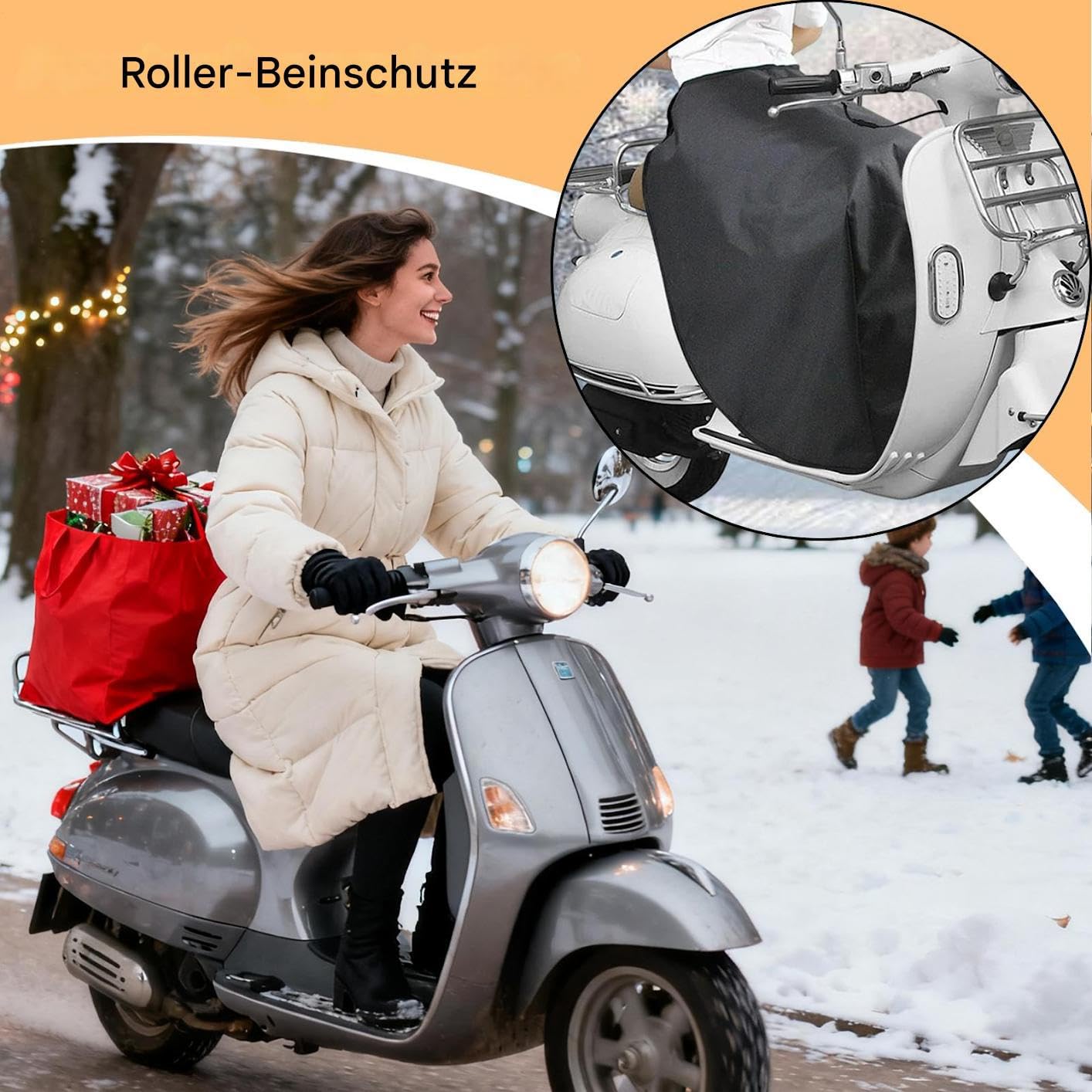 Protection Des Jambes Pour Scooter Couverture Thermique Jambe De Cyclisme
