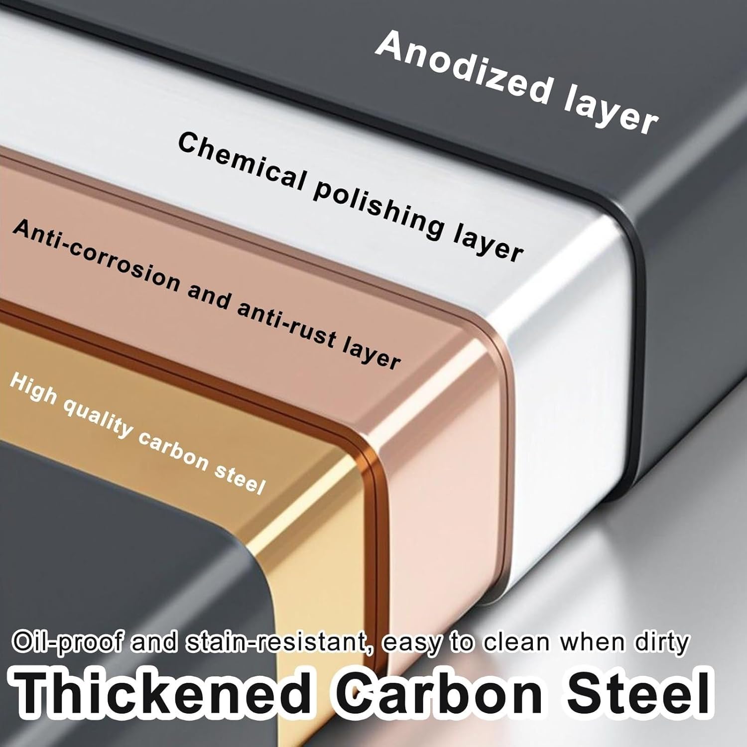 3-Tier Kitchen Bakers Rack with Flip-Up PC Doors, Microwave Stand on 4 Rolling Casters, Freestanding Storage Rack for Kitchen, Dining & Living Room (70x42cm/28x16in)