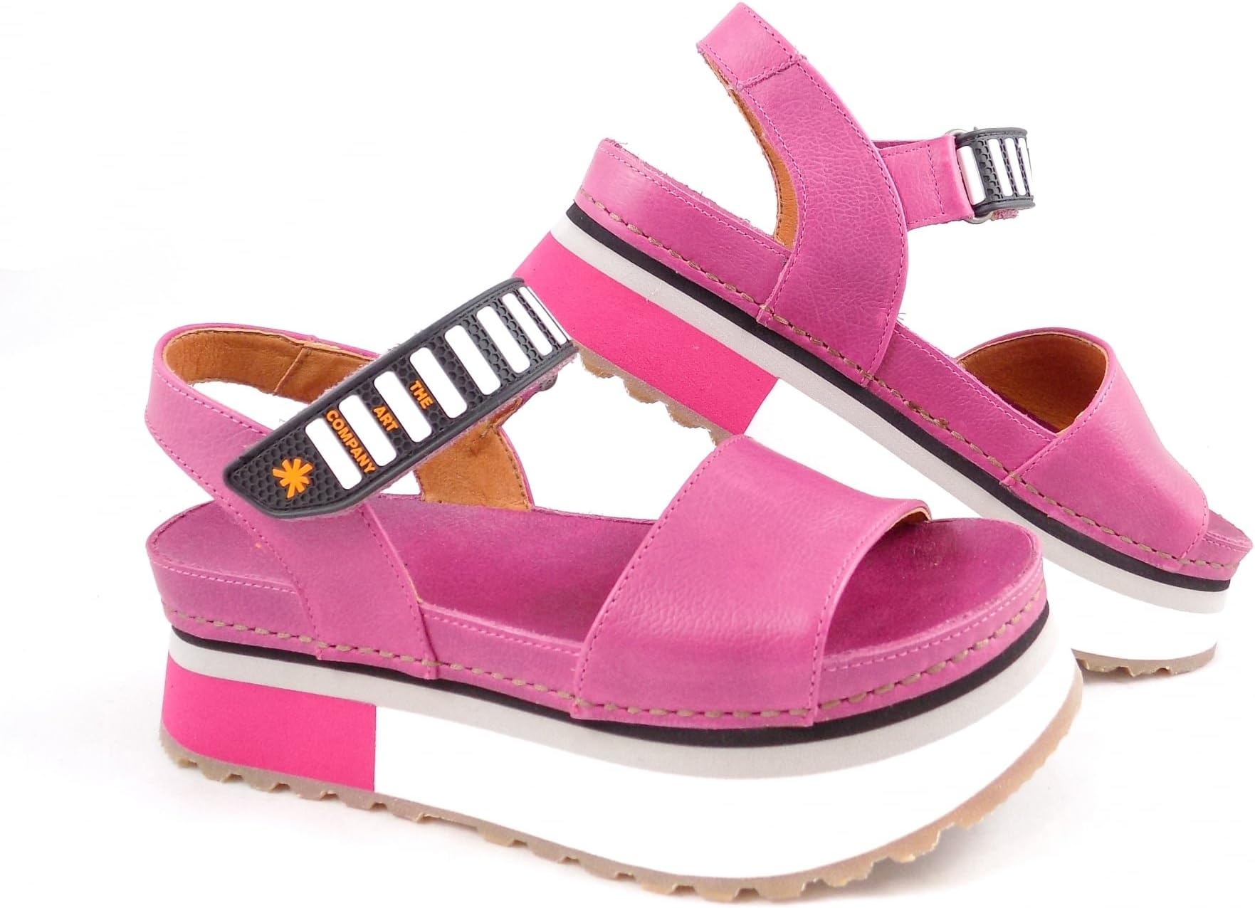 Art Company Art Mykonos XL 1261 Super Chunky Flatform Sandal EU 40/UK 7 Magenta