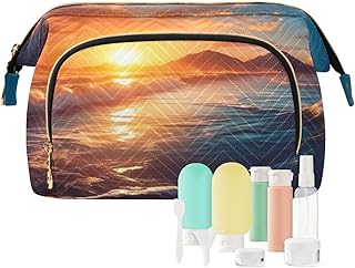 Kigai Sunset Beach Makeup Bag Cosmetic Bag fo...