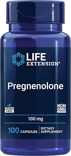 Life Extension pregnenolona cápsula 0003 onzas 100-unidades 737870700104 100 1 1