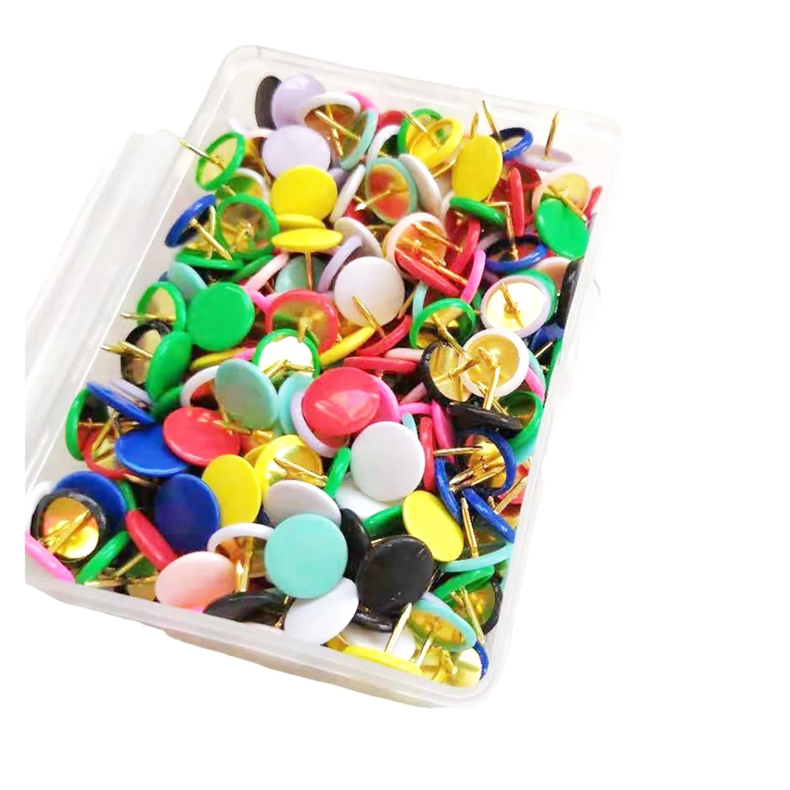Push Pins 400Pcs Colorful Flat Head Push Pins