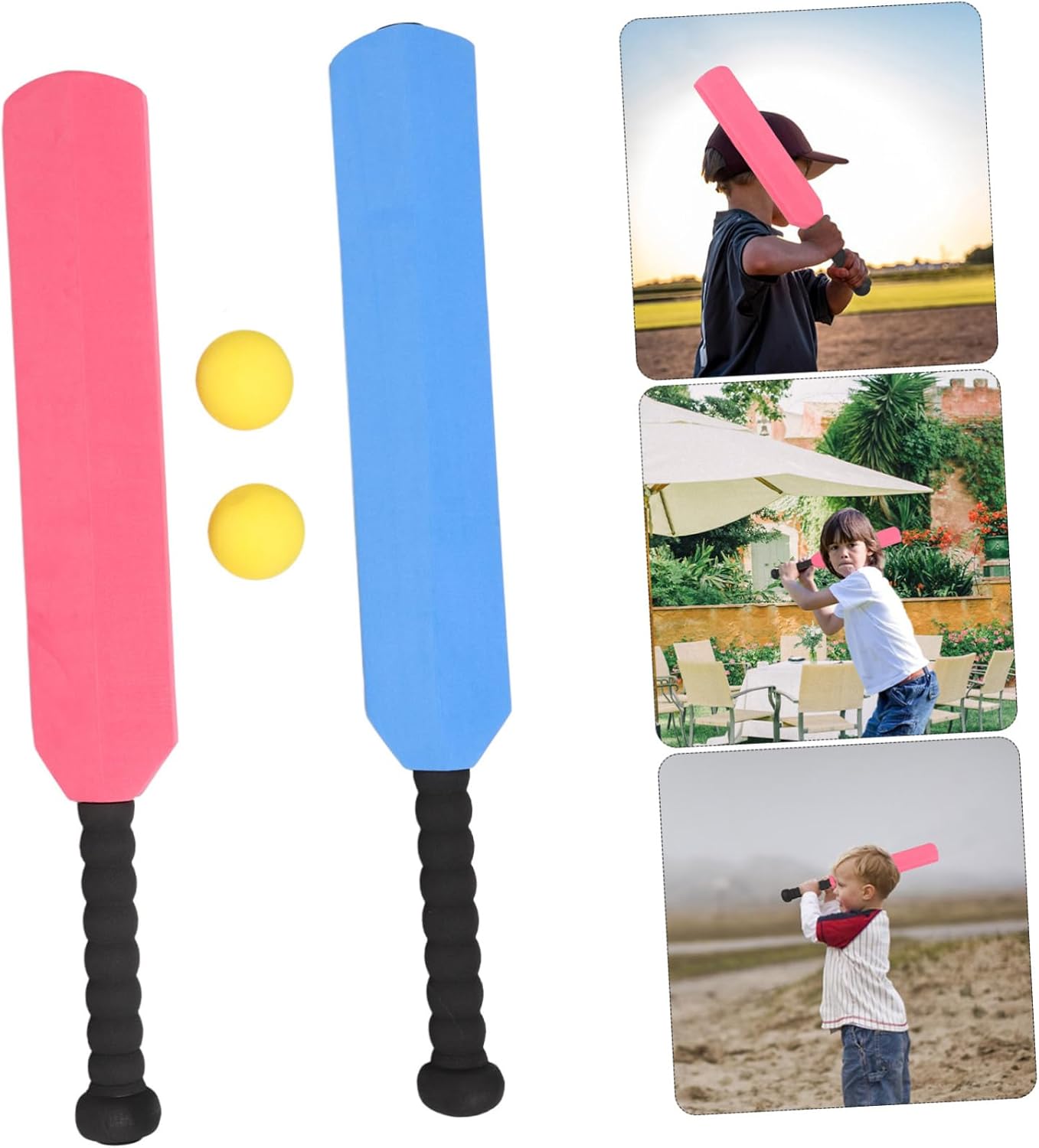 Plastic Baseball Bat Boys and Girls Cricket Bat Training Equipment Softball for Cricket Outdoor Indoor Sports