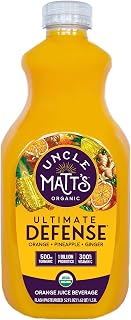 Uncle Matt's Organic Ultimate Defense Orange Juice Beverage, 52 fl oz - Vegan, Kosher Immune Support