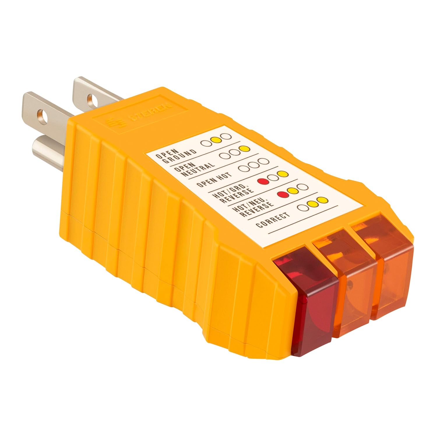 STEREN HER 258, 110125 Volt AC 3 Prong Receptacle Wall Outlet Circuit