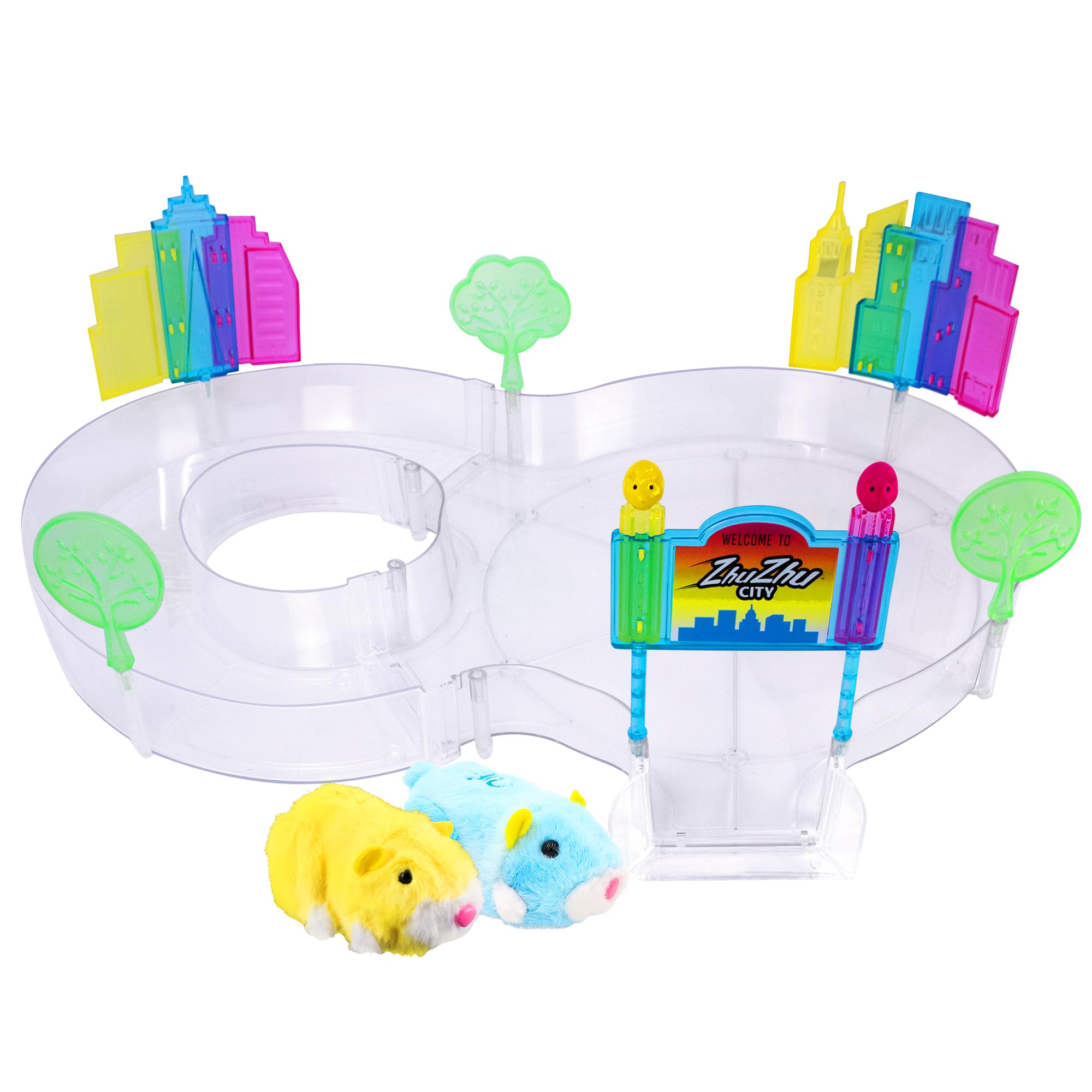Amazon.com: ZhuZhu City Downtown Starter Playset – Interactive
