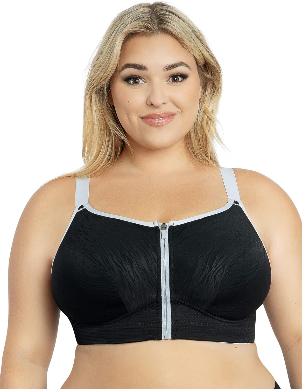 PARFAIT Wave P6052 Women's Wire-Free Front Closure Sports Bra