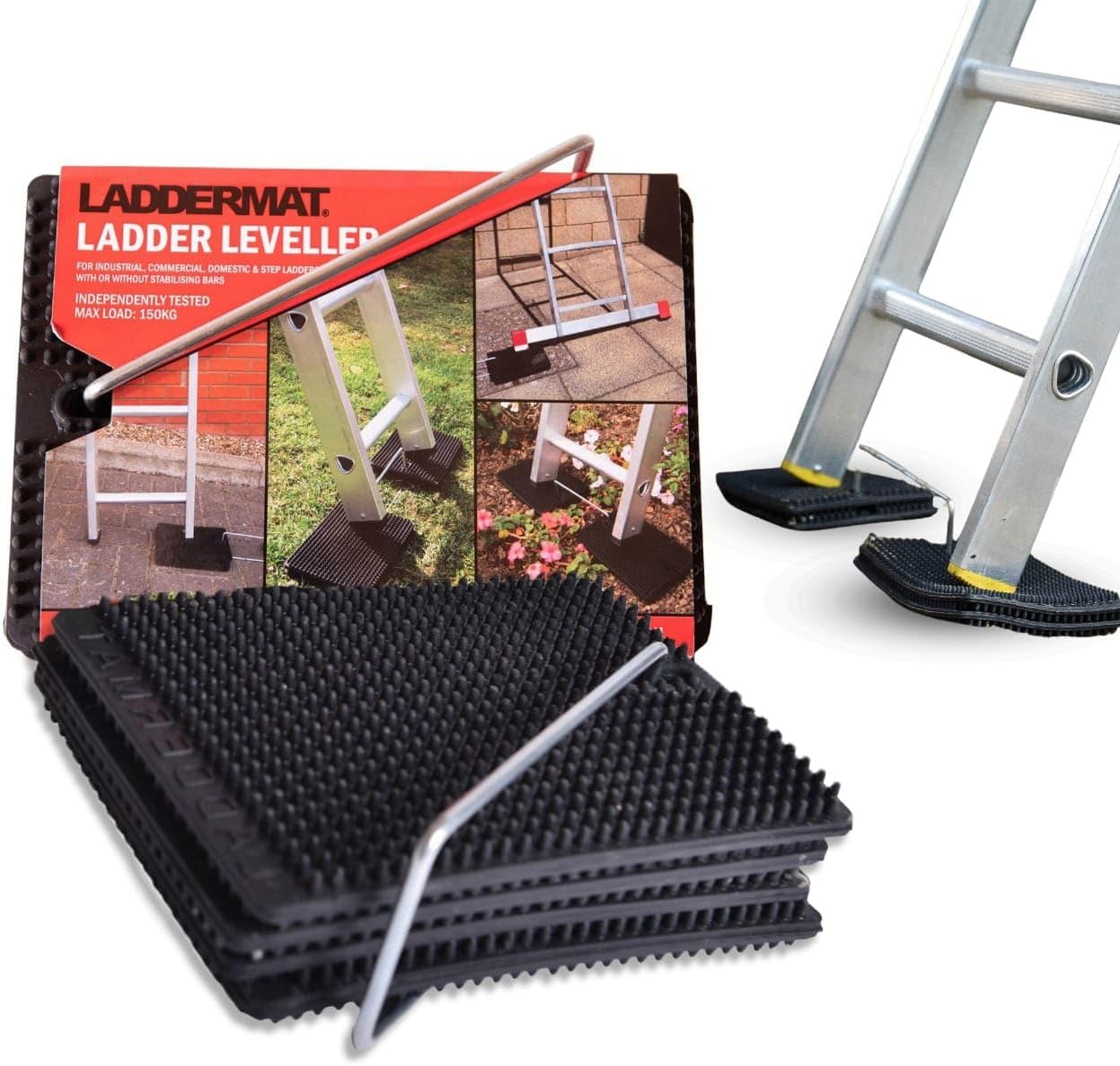 Ladder Leveller Anti-Slip (Mats) | Ladder Safety Accessory