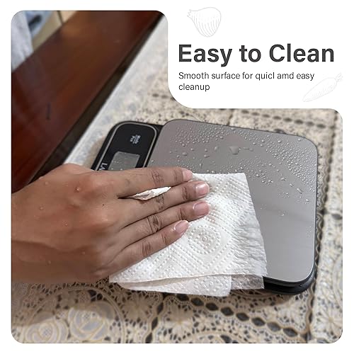 Miniatura 7 de Lauff Báscula digital de alimentos, báscula de pesa, báscula de cocina, básculas de alimentos en gramos y onzas con escala de cocina precisa de 0.01