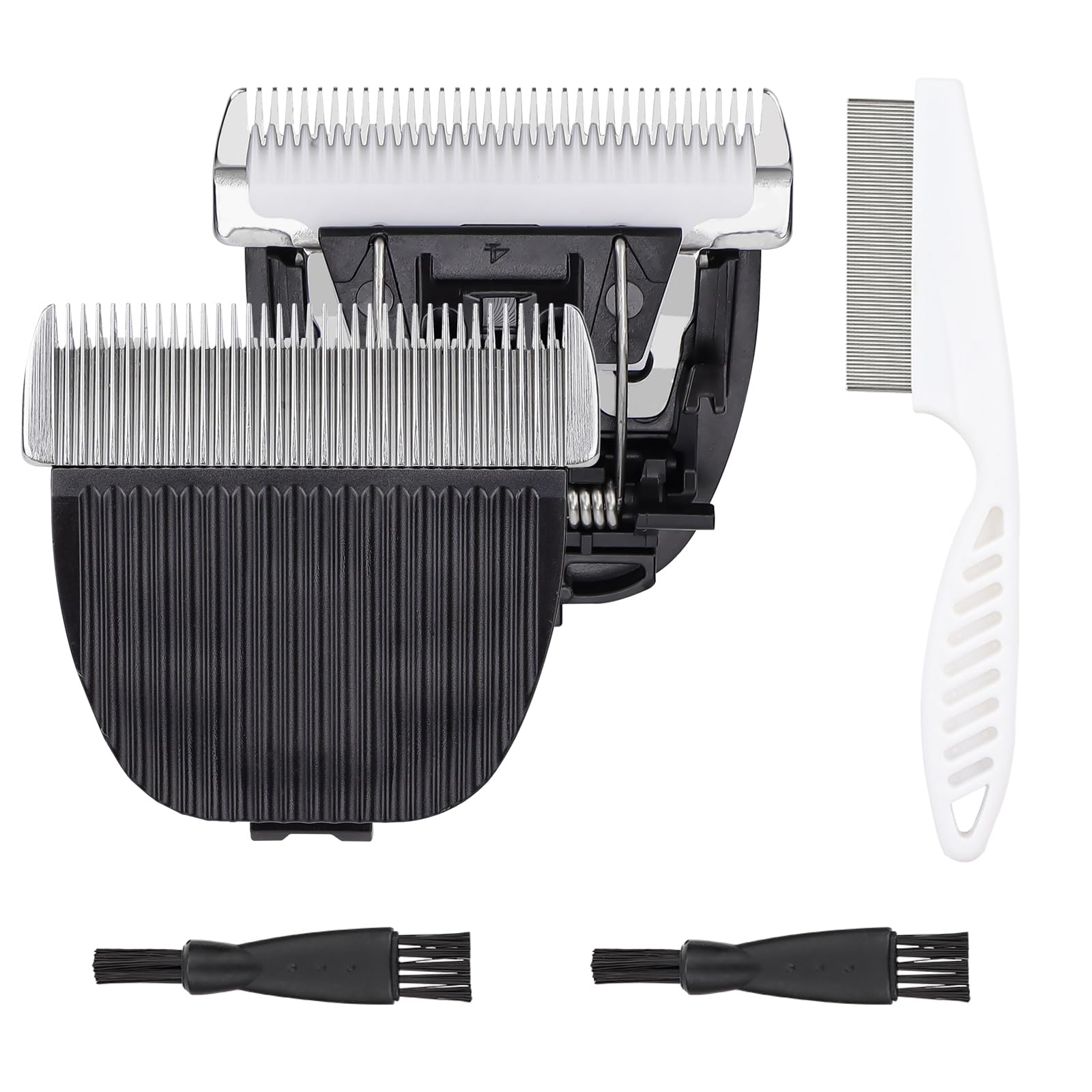 GreeSuit Pet Dog Grooming Replacement Blades: Low Noise Pet Clipper Replacement Blades for ONEISALL Dog Low Noise Dog Clipper & Dog Hair Vacuum