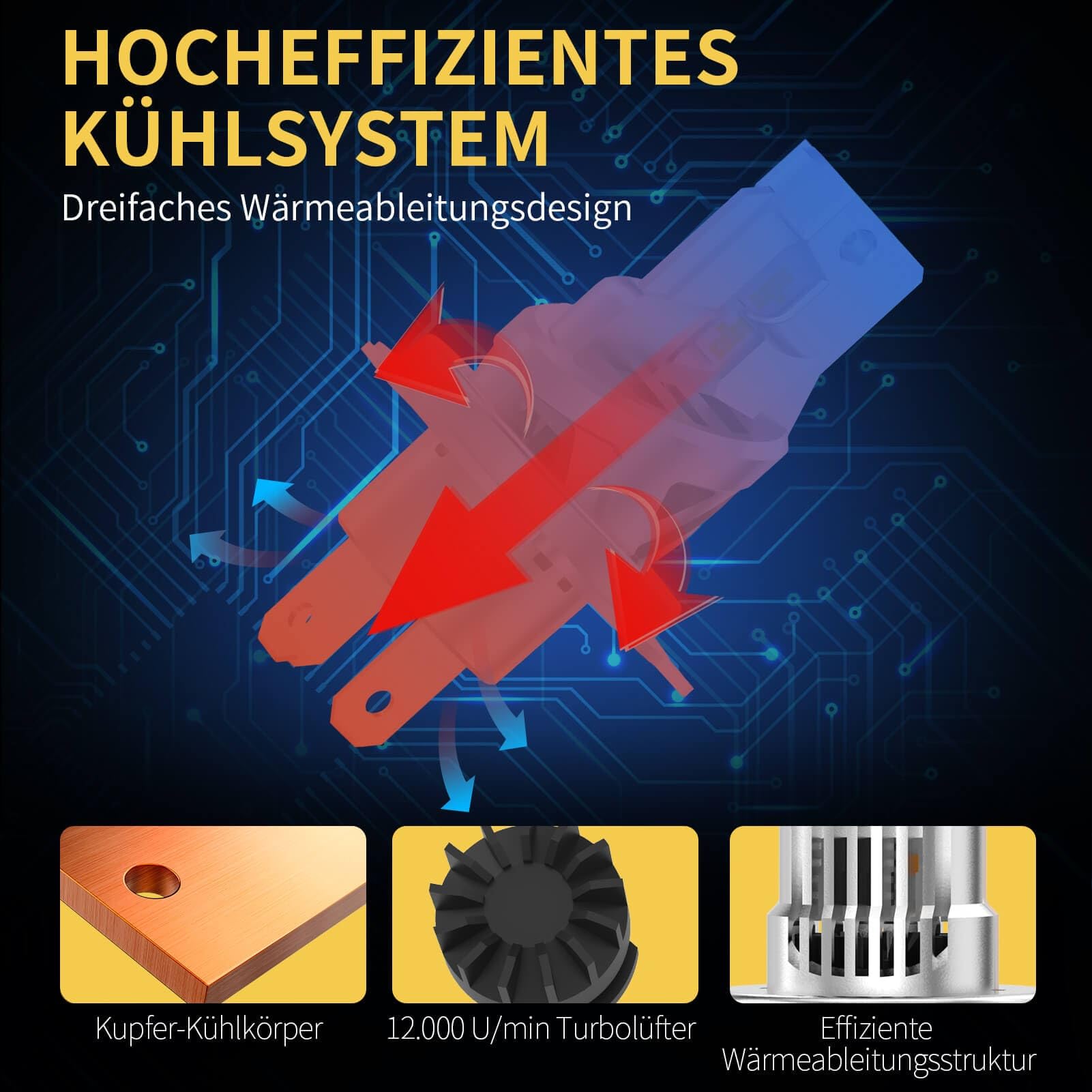 H4 Halogen Auto Lampe 12V 60W – Extra Helle H4 Scheinwerferlampe mit Zulassung & E-Prüfzeichen – 5500K Weißes Licht für maximale Sichtbarkeit bei Nacht – langlebige Birne, 2 Stück