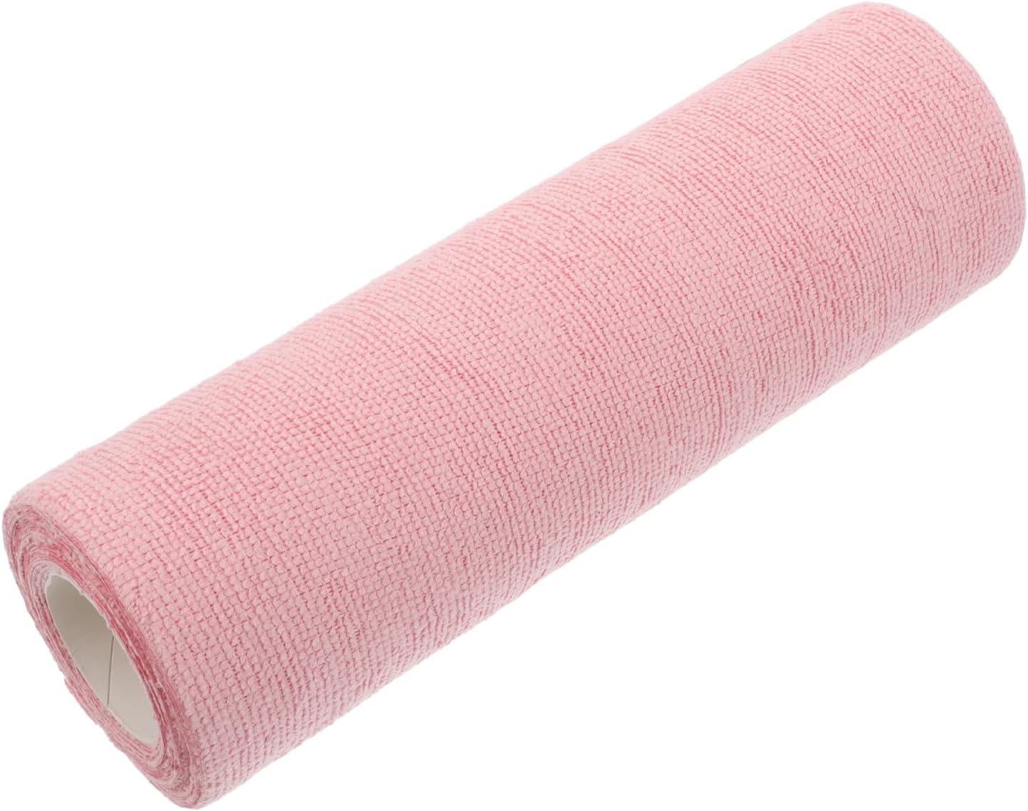 Happyyami Microfiber Car Cleaning Cloth Tear-Away Washable Towels for Car Drying and Body Care, Light Pink Highly Absorbent Rags Suitable for Automotive and Household Use