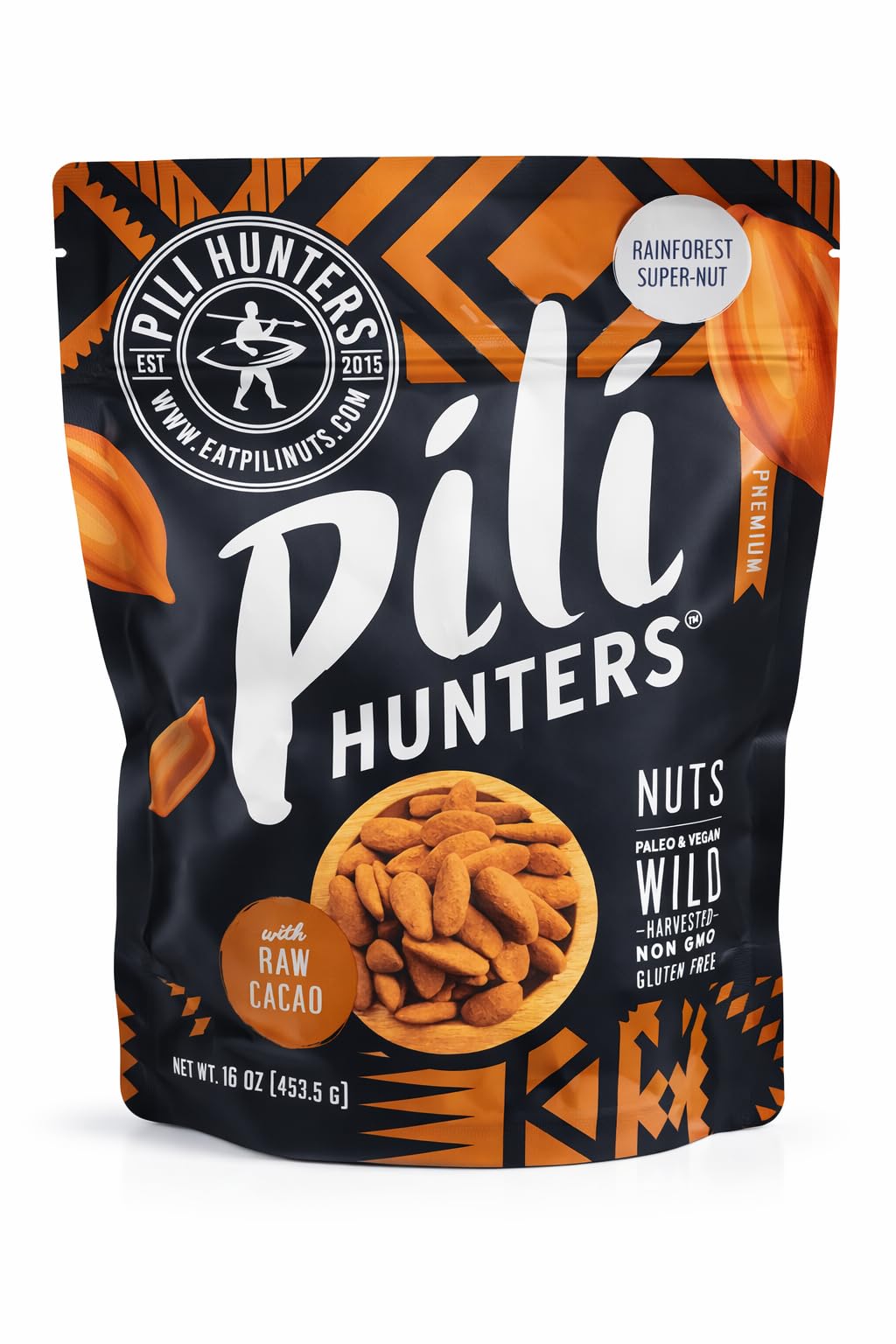 Amazon.com: Pili Hunters Wild Sprouted Pili Nuts - Raw Cacao