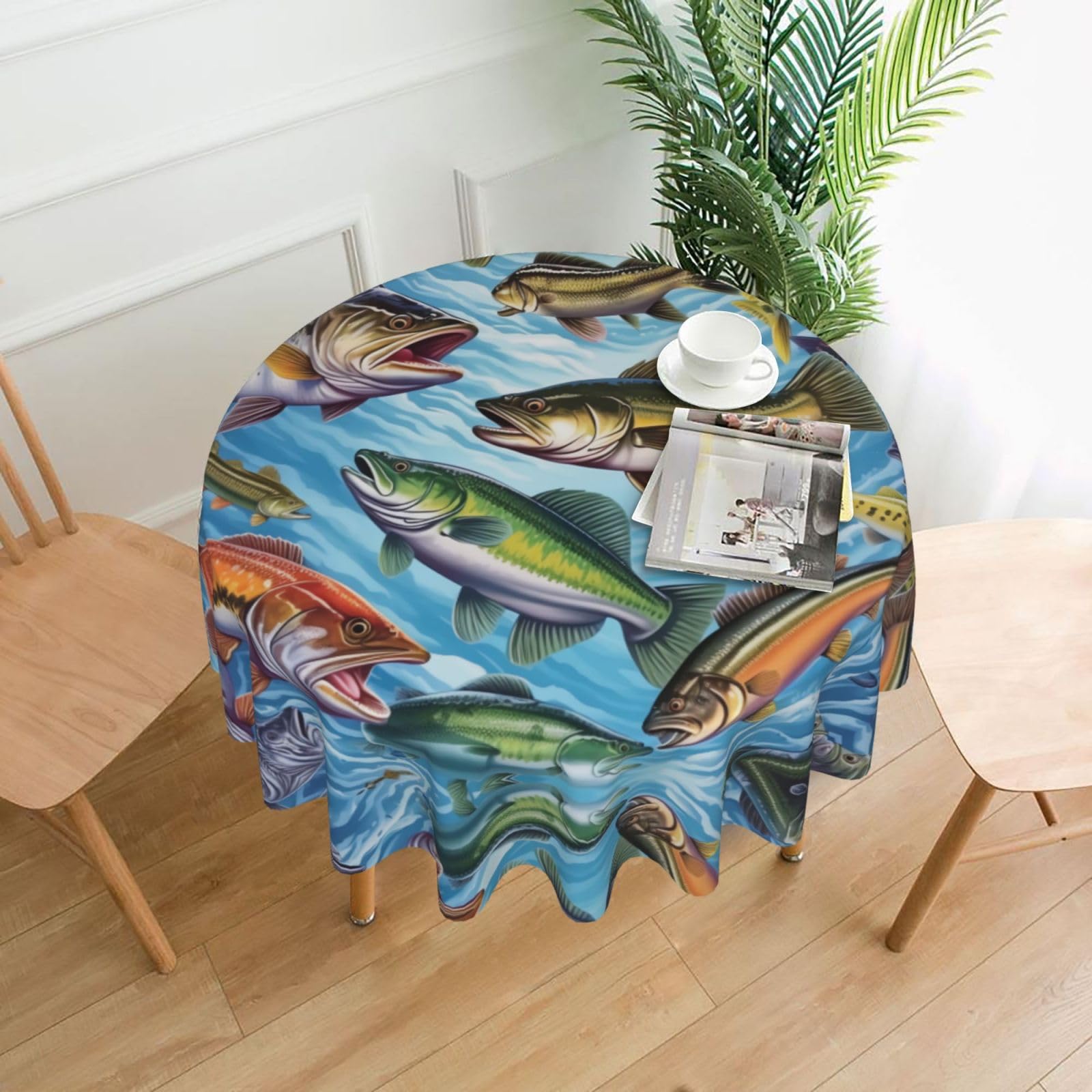 Nappe imprimé Bar 60 pouces nappe décorative tendance pour tables de restaurant et fête