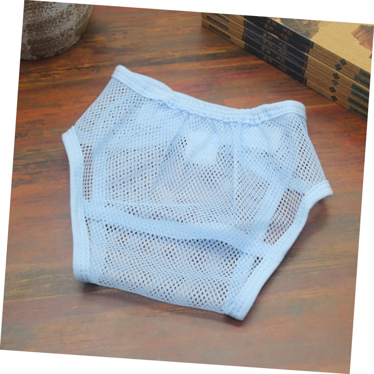 KOMBIUDA 3pcs Training Diapers Mesh Pants Reusable Breathable Washable Potty Underwear for Toddlers Boys Girls