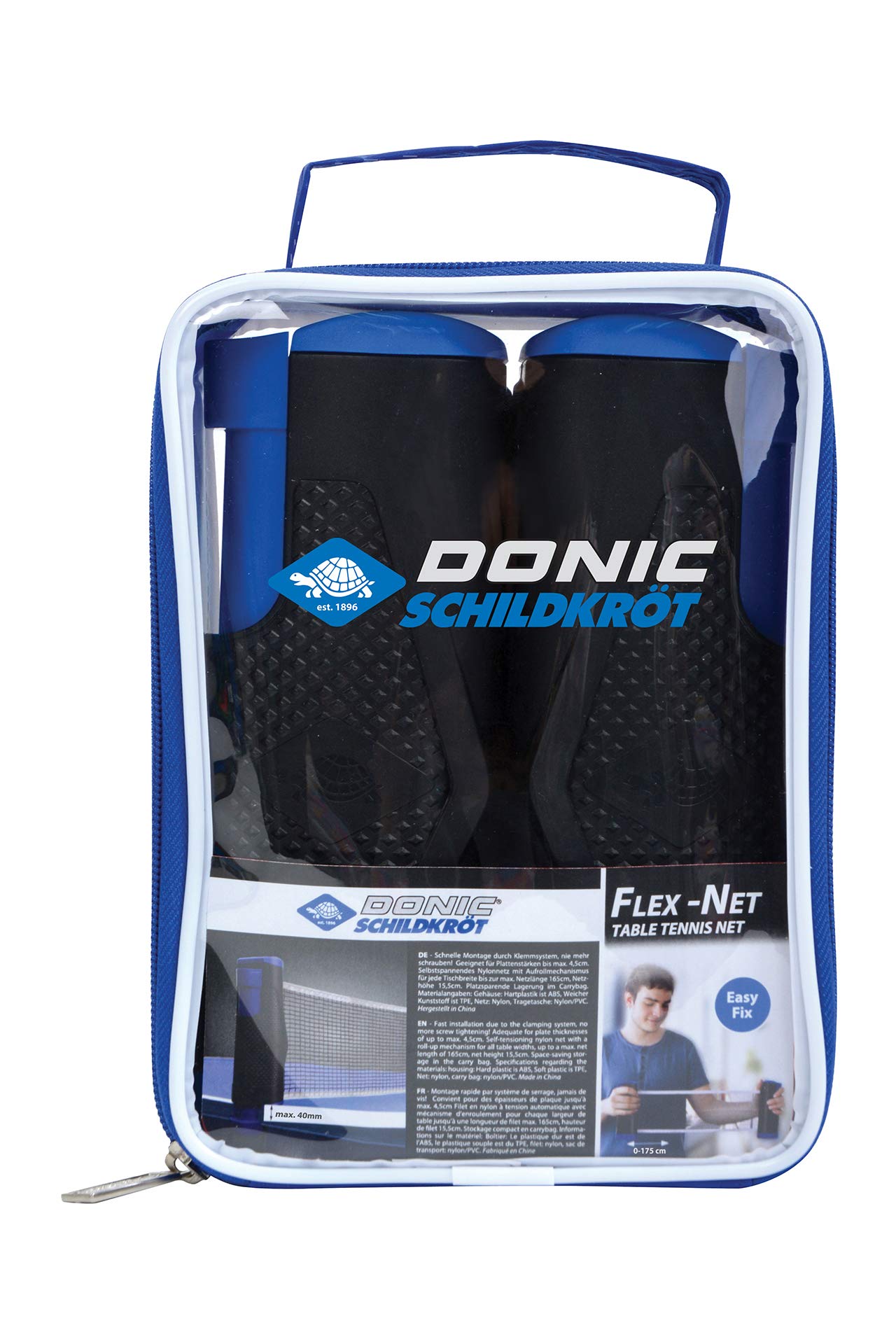 Schildkröt Donic FLEXnet Table Tennis Net Set in Carry Bag