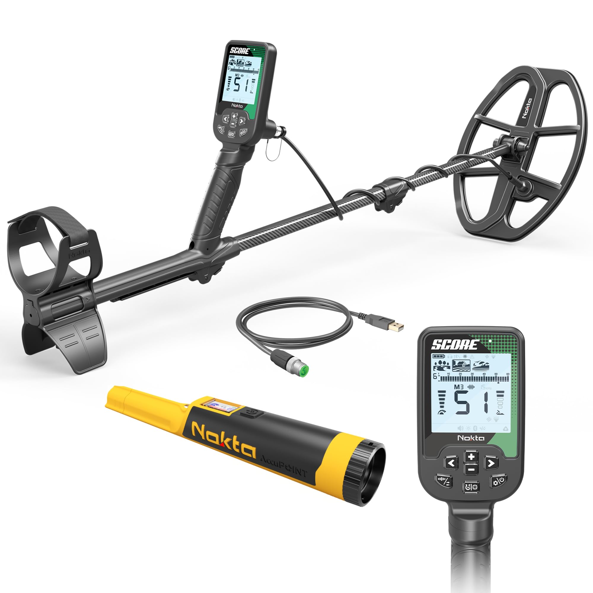 Nokta Score Metal Detector with Accupoint