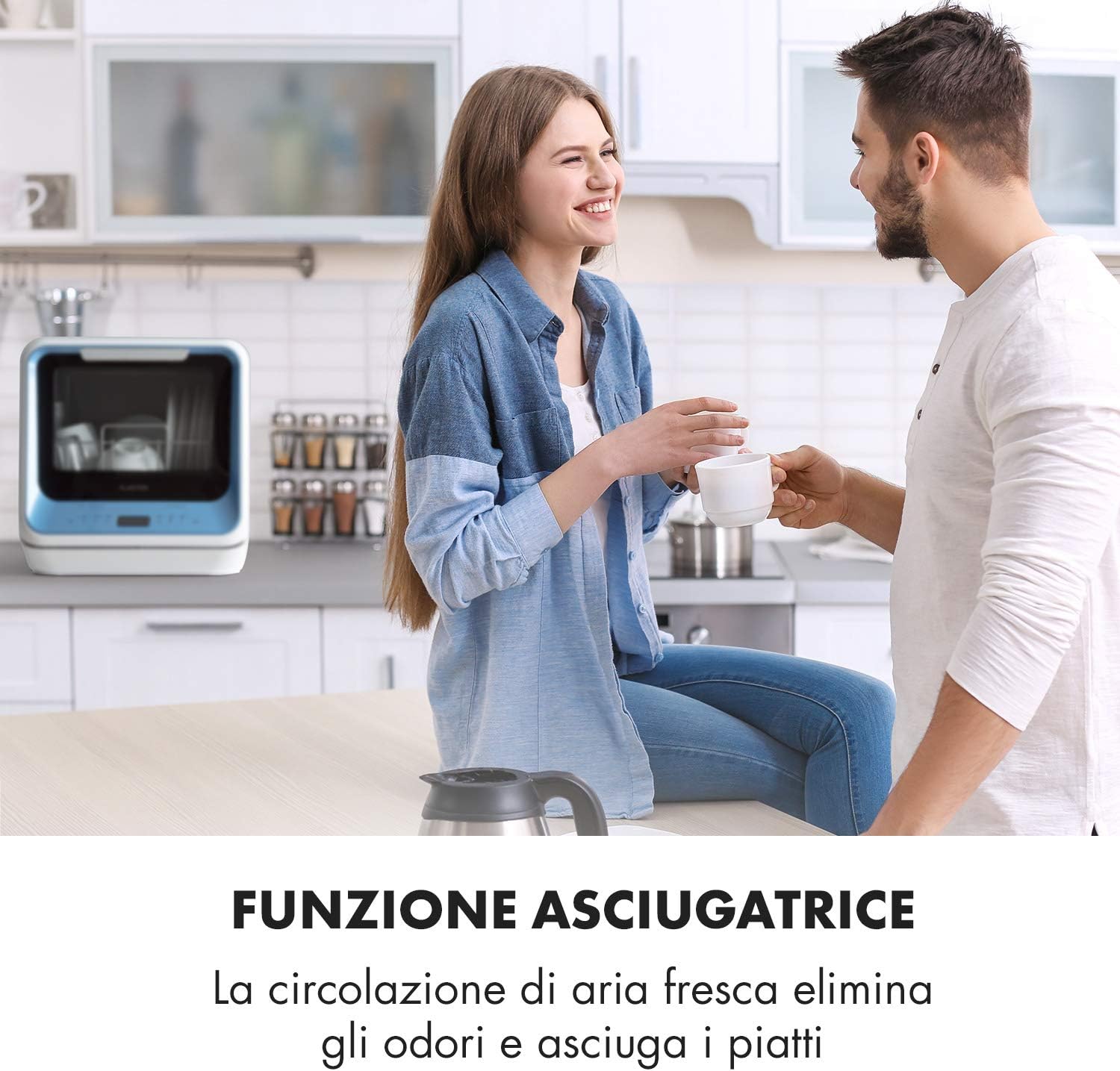 Klarstein Lavastoviglie 2 Coperti, Lavastoviglie Libera Installazione Silenziosa con 7 Programmi di Lavaggio, Mini Lavastoviglie Piccola, Lavastoviglie Mini da Tavolo Compatta e Facile da Installare : Amazon.it: Grandi elettrodomestici Klarstein Lavastoviglie 2 Coperti, Lavastoviglie Libera Installazione Silenziosa con 7 Programmi di Lavaggio, Mini Lavastoviglie Piccola, Lavastoviglie Mini da Tavolo Compatta e Facile da Installare : Amazon.it: Grandi elettrodomestici