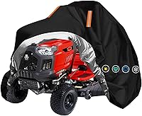 Vista 11 de Funda para cortacéspedes de montar impermeable para exteriores, fundas resistentes para tractor 600D anti-UV, ajuste universal para plataformas