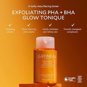 GATINEAU Exfoliating PHA+BHA Glow Tonique 30ml