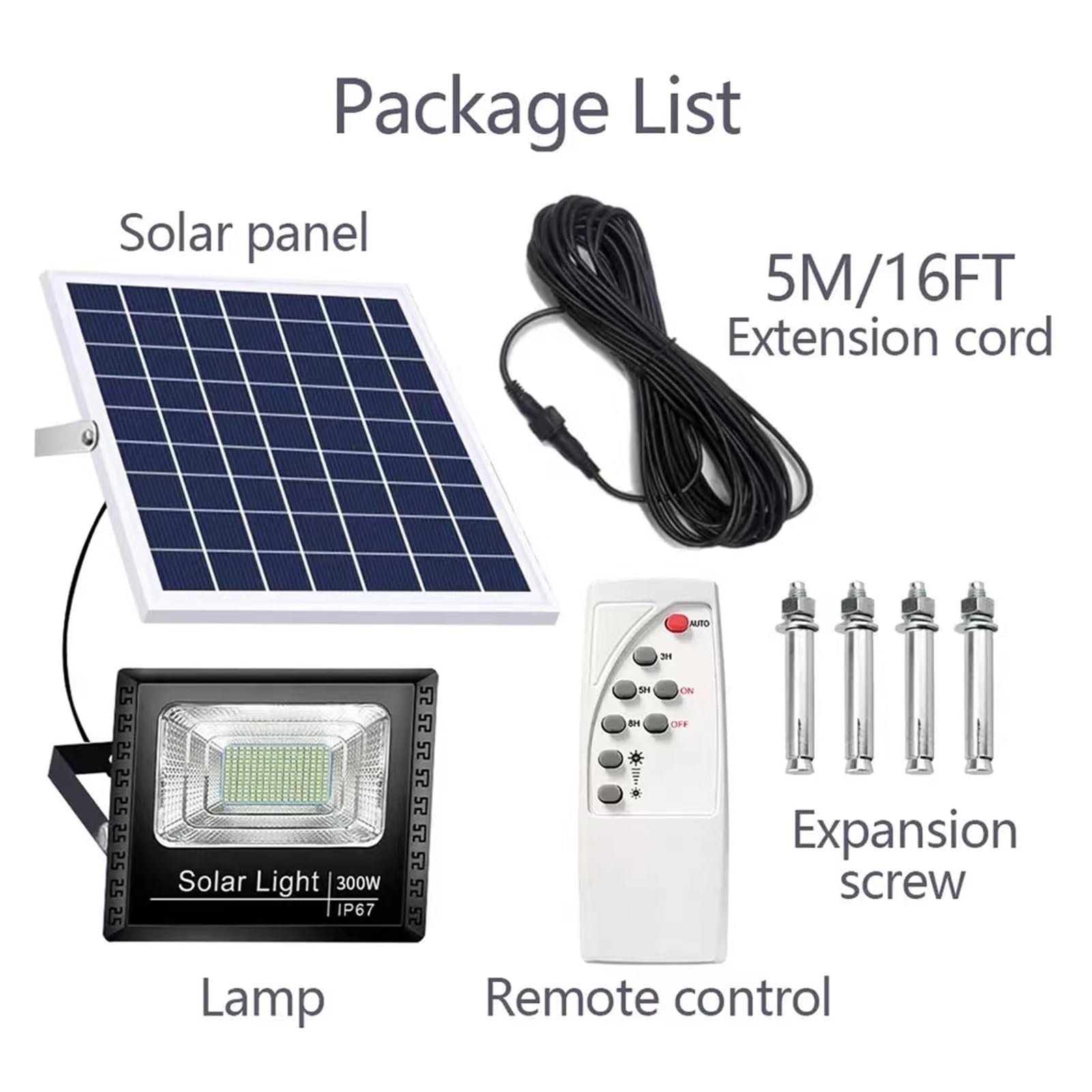 Lampa solarna zewnętrzna, 1000W LED lampa słoneczna zewnętrzna lampa punktowa odbicie światła słonecznego Fa Yuen Street Wall krajobraz słoneczny lampa punktowa wodoodporny