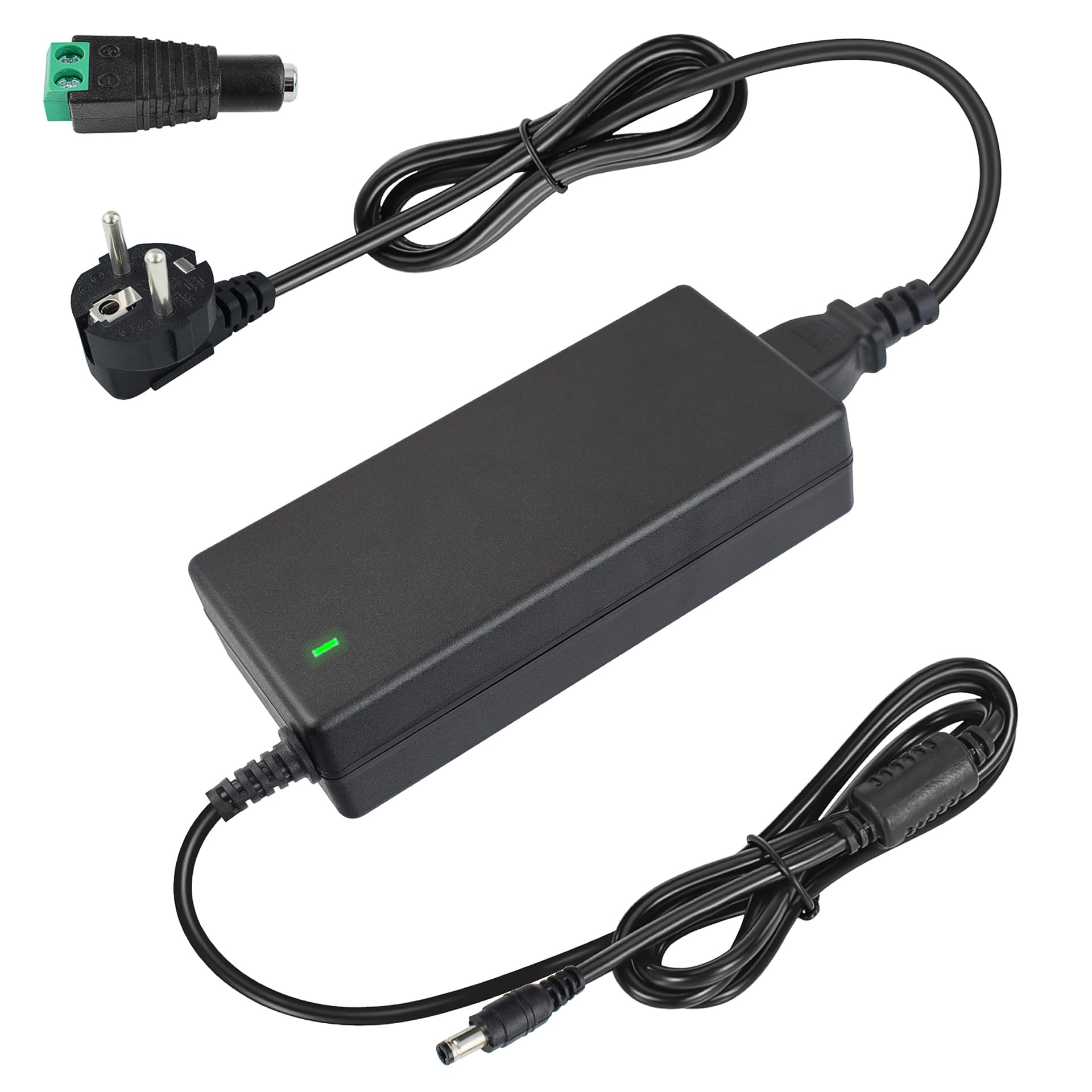 5V 10A Alimentatore, 50W Adattatore DC 5V ad Alta Corrente, Alimentatore Universale per Strisce LED, Monitor LCD, Stampante 3D e Altri Dispositivi, Hub di Ricarica Multi-Dispositivo