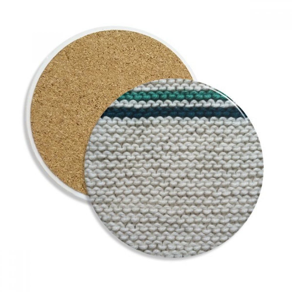 Dessous de verre absorbant en céramique grise pour mug