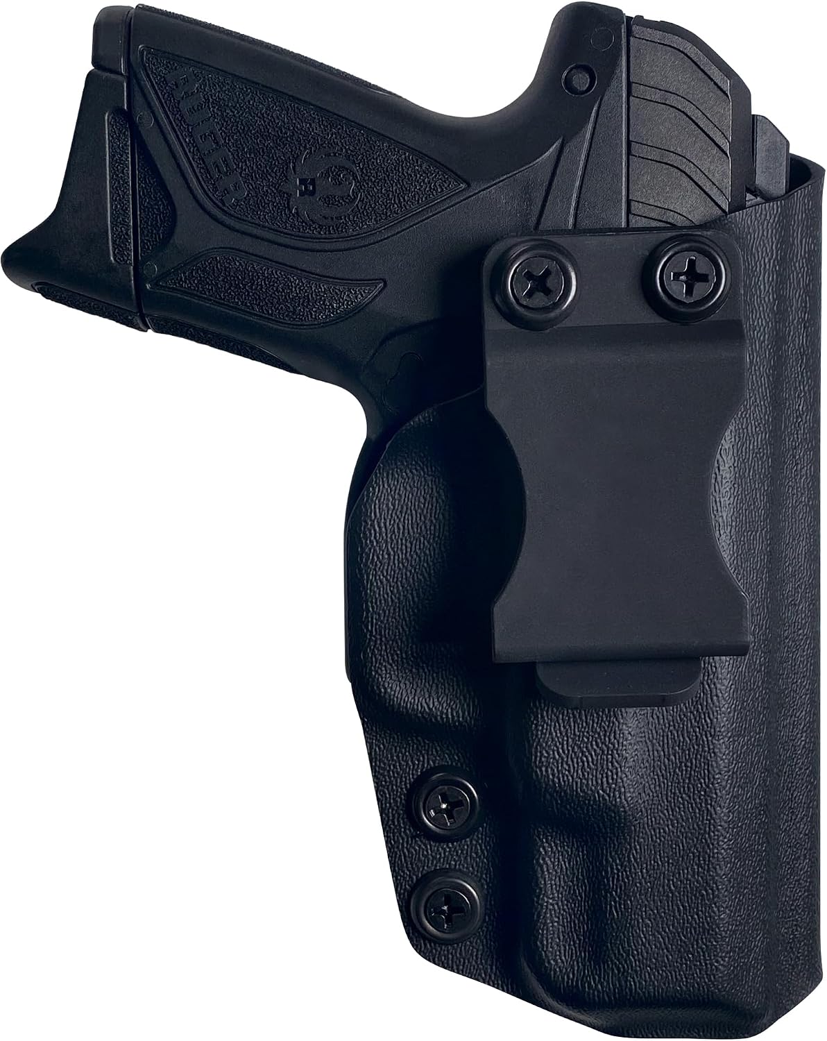 IWB Max Cover Holster Fits RUGR Security-9 Compact Inside Waistband Kydex Gun Holster American Made Durable Lightweight Carry Gear