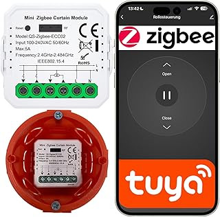 Sone Smart One Roller Shutter Switch, Blind Switch, Smart Zigbee Percentage Function, Compatible with Smart Life app/Tuya …