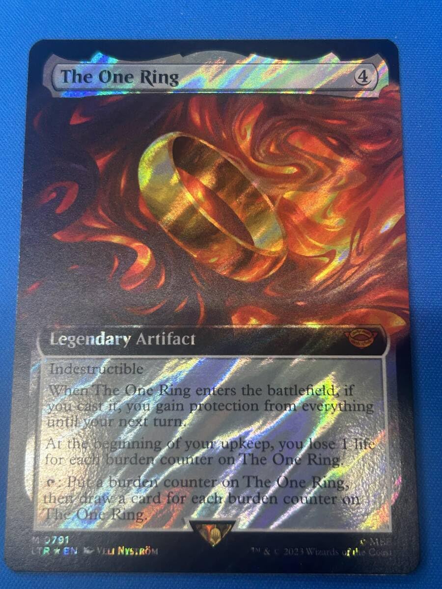 Amazon.co.jp: MTG サージ・Foil 791 拡張アート《一つの指輪 The One 