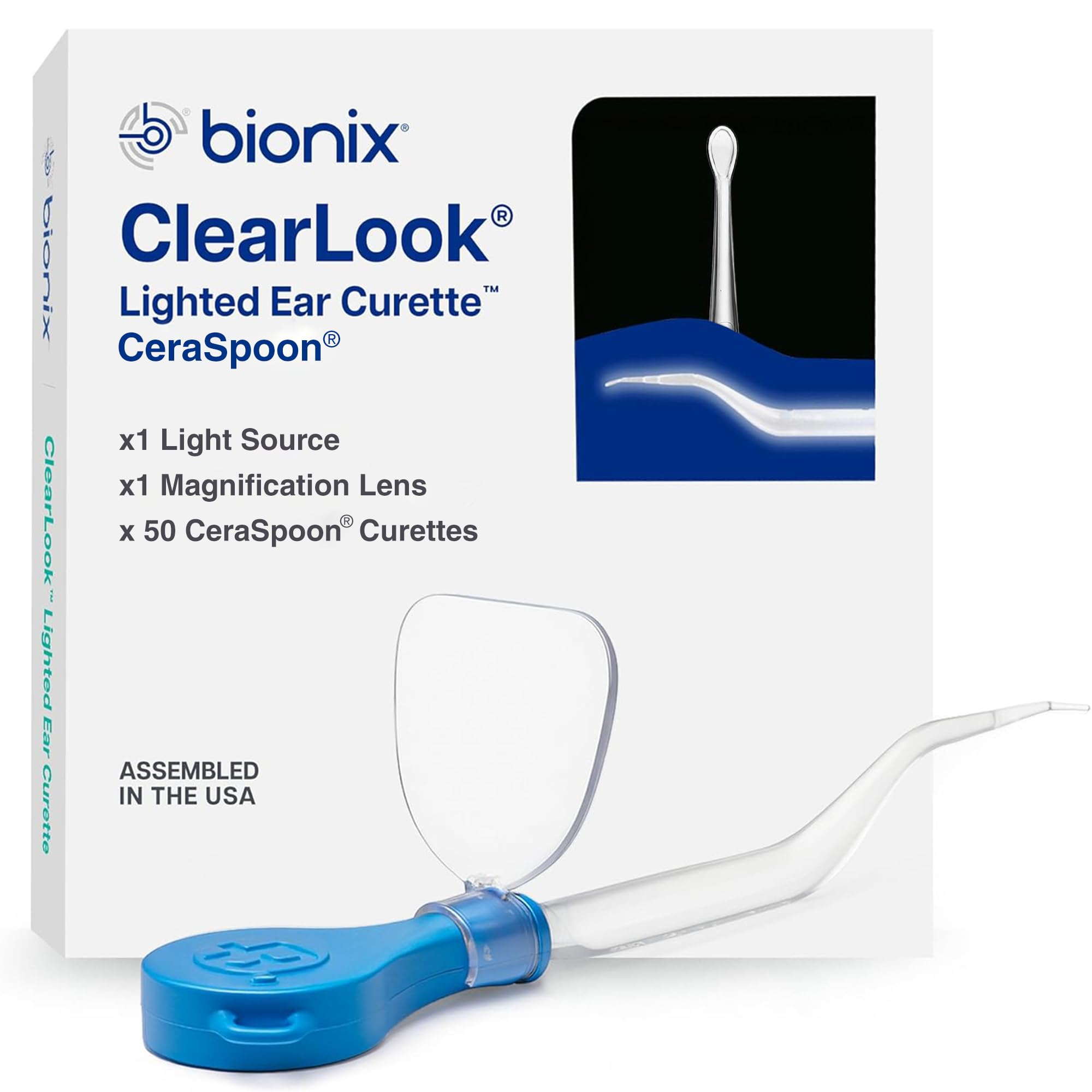 Bionix - Lighted Articulating Ear Curette, Earwax Removal Tool, Helps Remove Excess Wax & Foreign Objects, Convenient, Easy to Use, Ideal for Healthcare Professionals (25 Count) — Amazon image 21