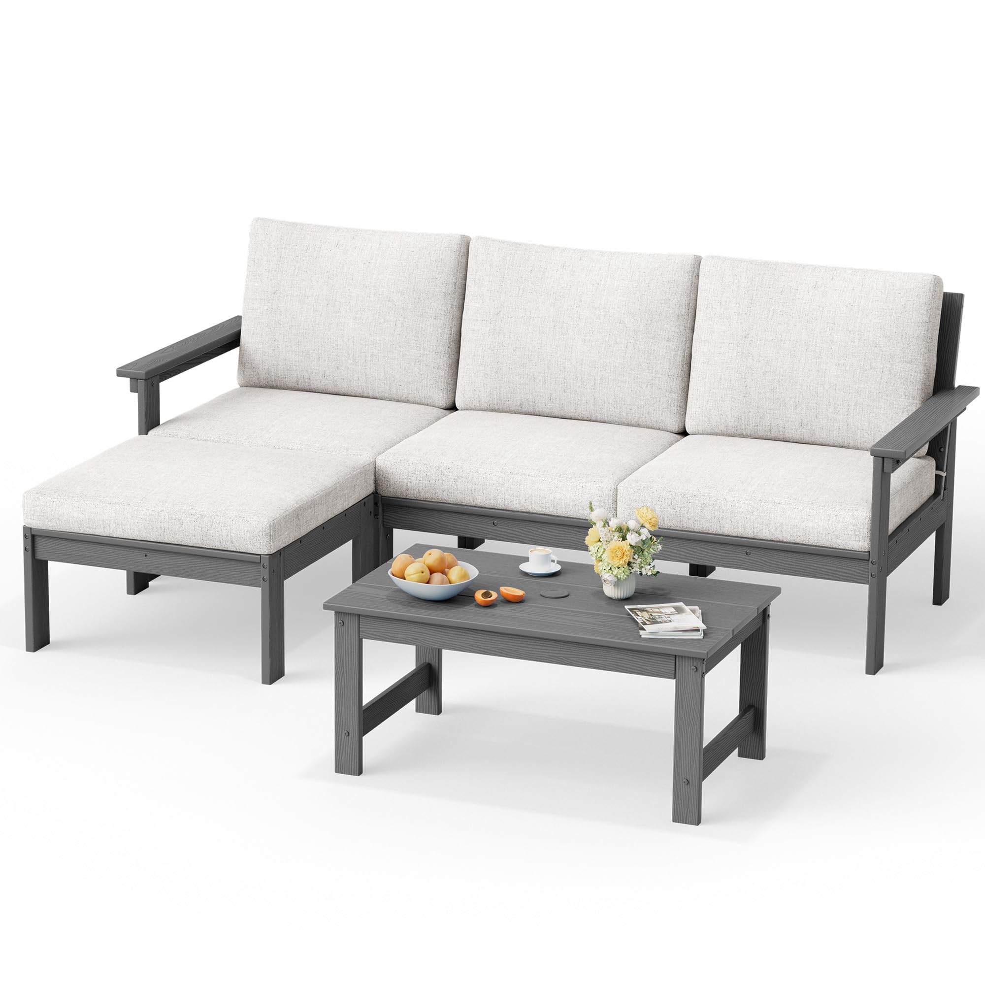 SERWALL 5-Piece HDPE Modular Set