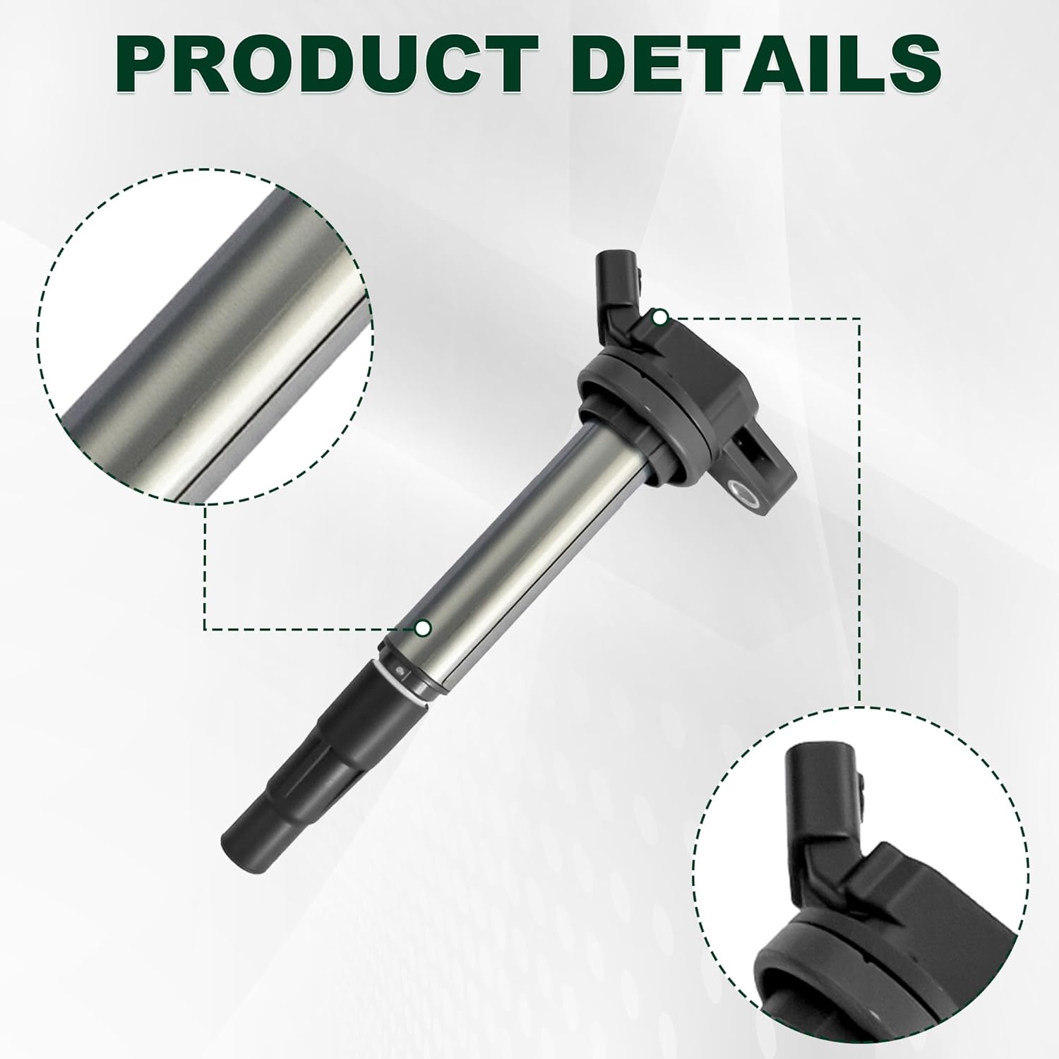 SET OF 4 IGNITION COILS compatible with 2010-2012 TOYOTA COROLLA MATRIX SCION xD 1.8L UF-596 UF-619