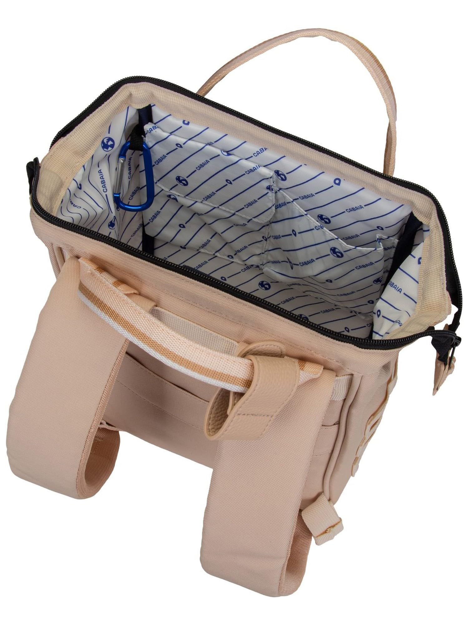 Cabaïa Plecak damski Adventurer beżowy - wodoodporny, lobito, Small 10L, Casual