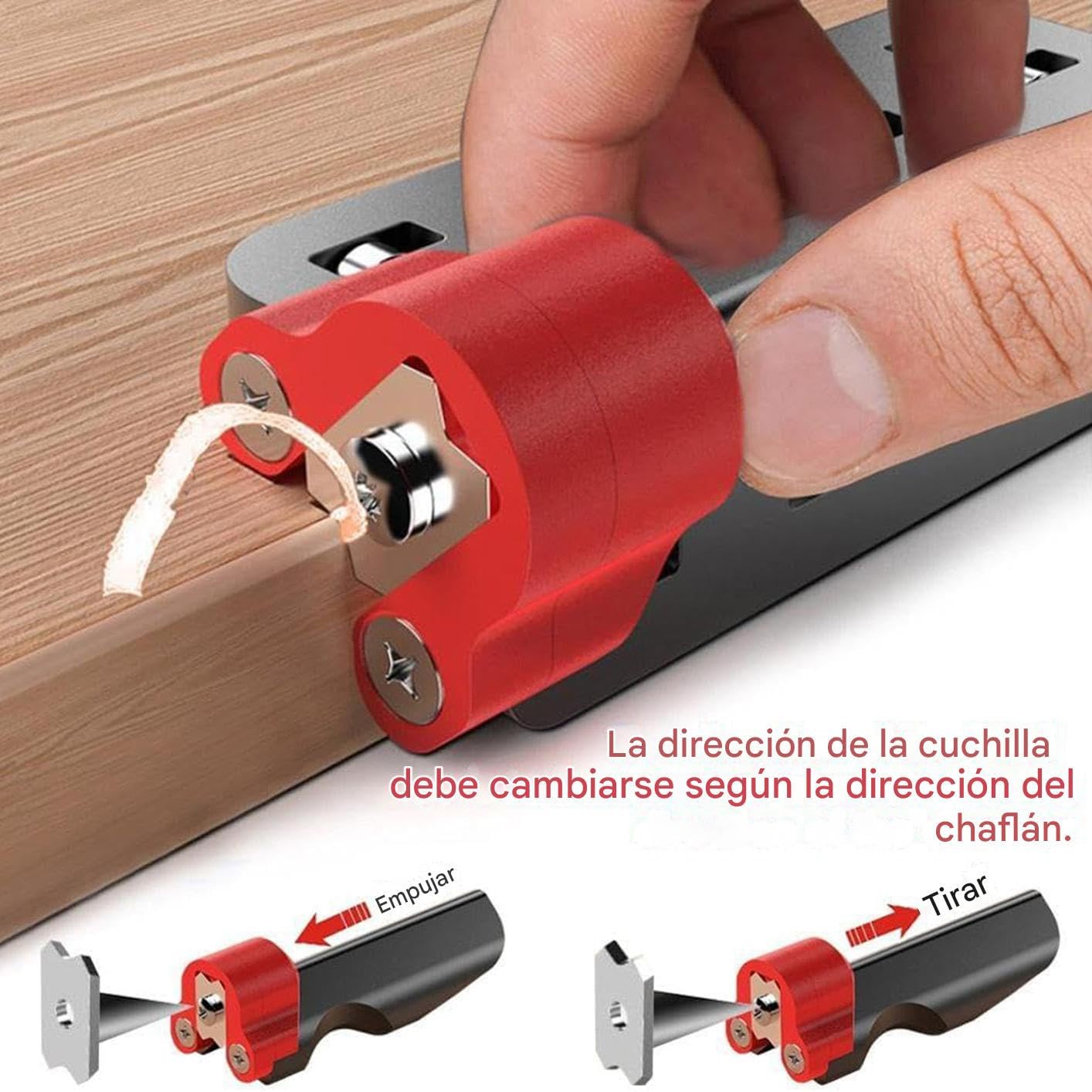 Genérico Recortadora De Cantos para Carpintería - Perfiladora De Cantos De Precisión,Rebordeadora de Precisión para Taller, Carpintería, Muebles, Encimeras y Puertas