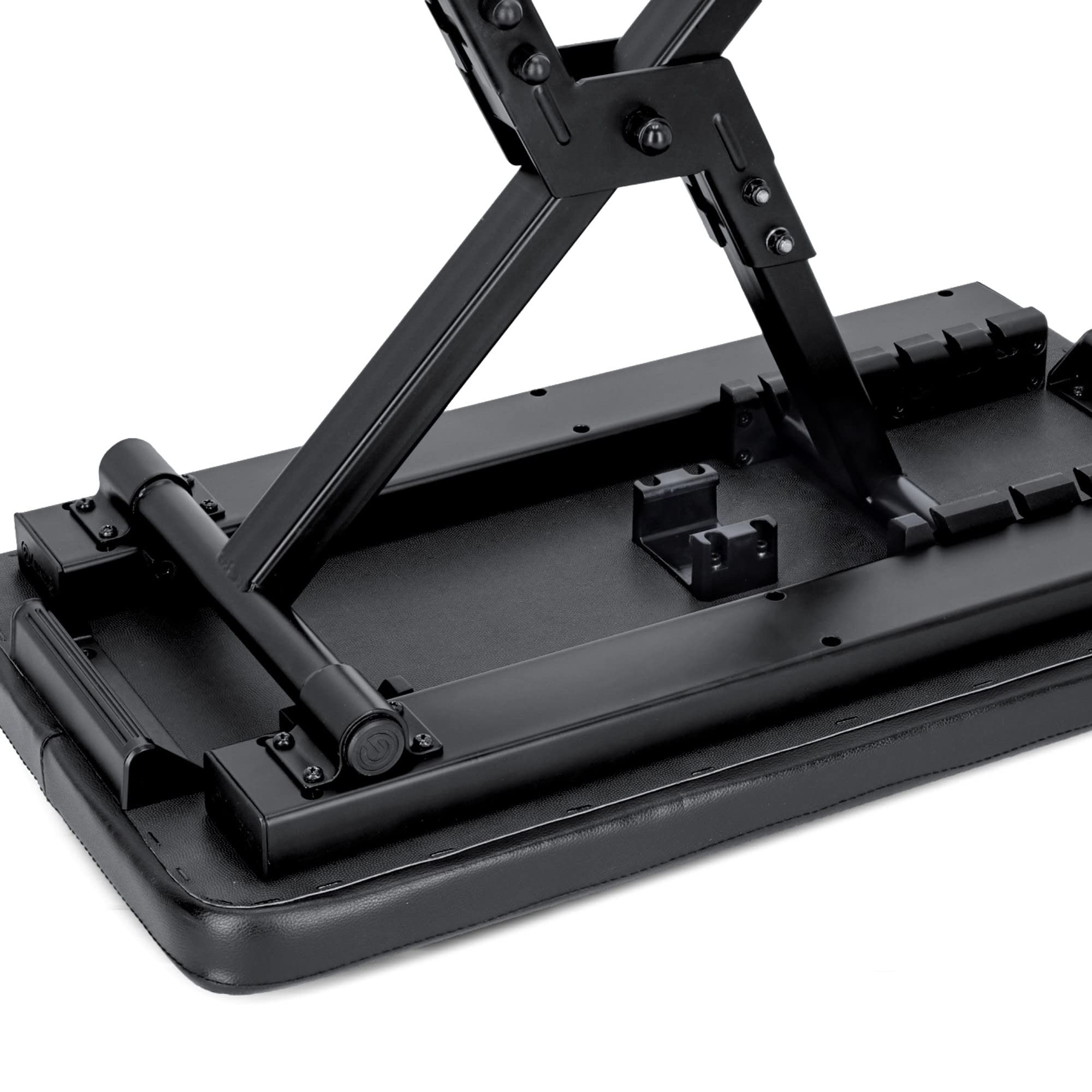 Gravity FK SEAT 1 - Klappbare Keyboardbank mit Höhenverstellung, Belastbarkeit bis 120 kg, schwarz