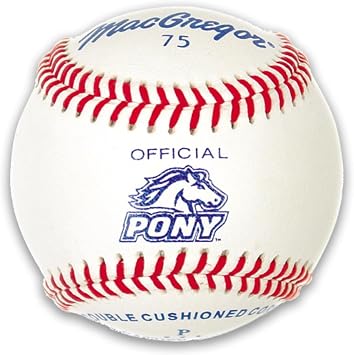 MacGregor #75 Official Pony League Baseball One Dozen, 11.8 x 9 x 3.2