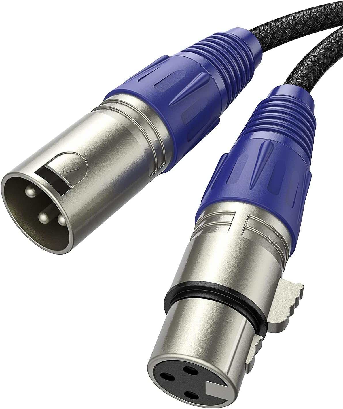 2 Pack XLR Cable 6.6Feet, Oldboytech [2021 Special Edition] 3Pin Balanced XLR Male to Female Microphone Cable, Hi-Fi for Mic, Speaker Systems, Camera, Amplifier, Equalizer, Mixing Console