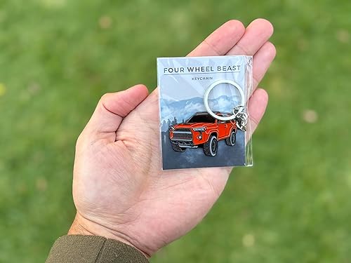 Miniatura 4 de 4Runner Accessories - Llavero de 4 corredores para llavero - 3 4 generación mods trd accesorios de coche