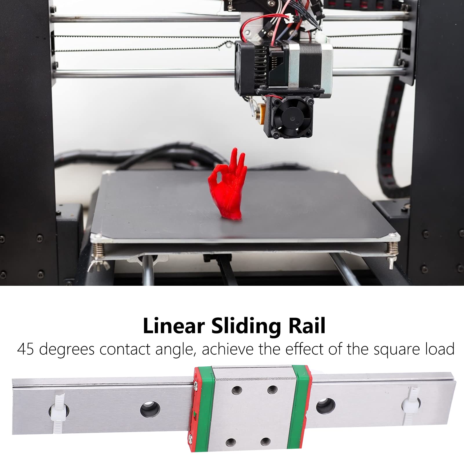 Linearführungsschieber Hochsteife Miniatur-Linearschiene aus Edelstahl MGW9C 150 1R Automatisierte Industrie Maschinenausrüstung Robotik CNC-Anwendungen