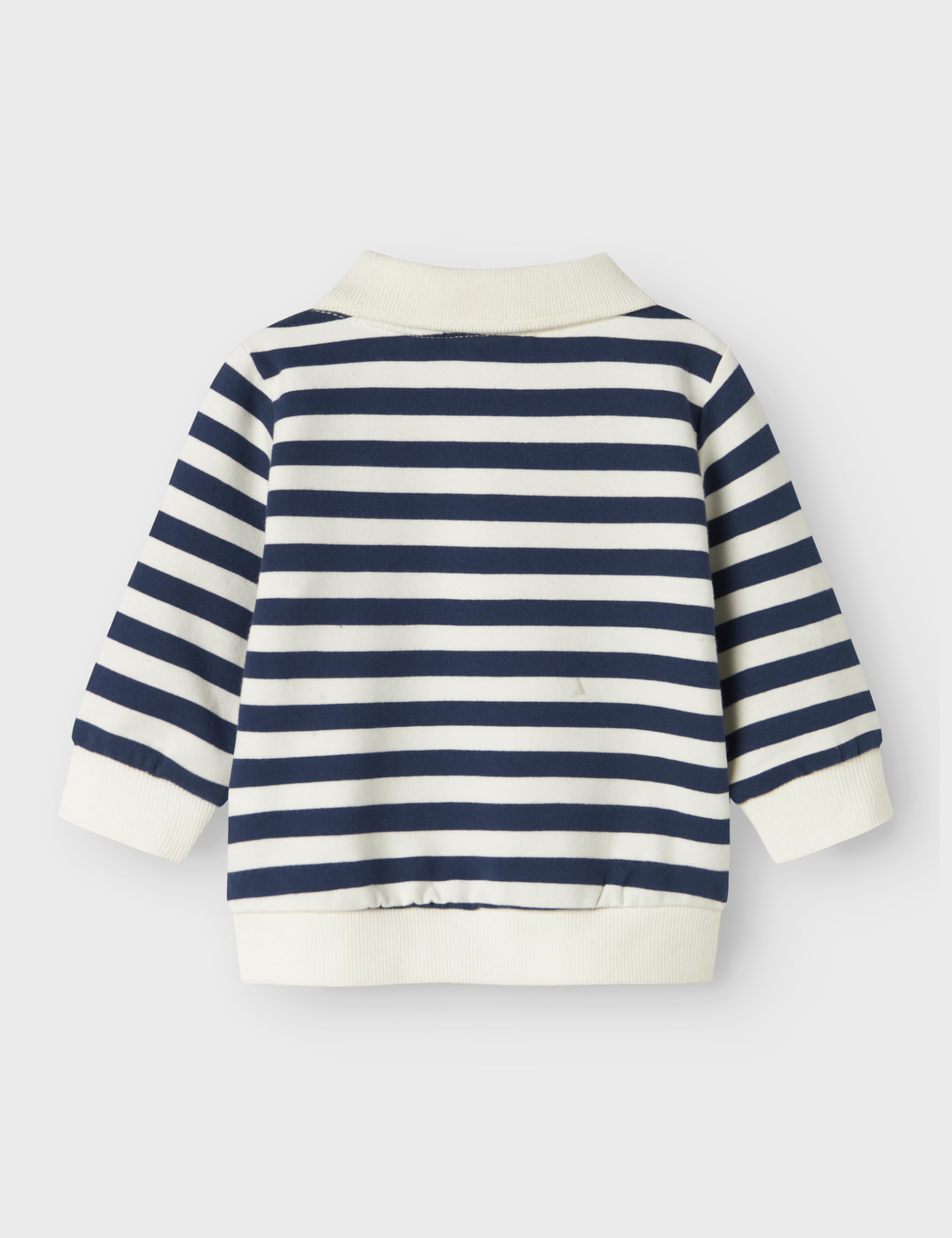 NAME IT Nbmnilsen Ls Polo Sweat Unb, niebieski (Insignia Blue), 74
