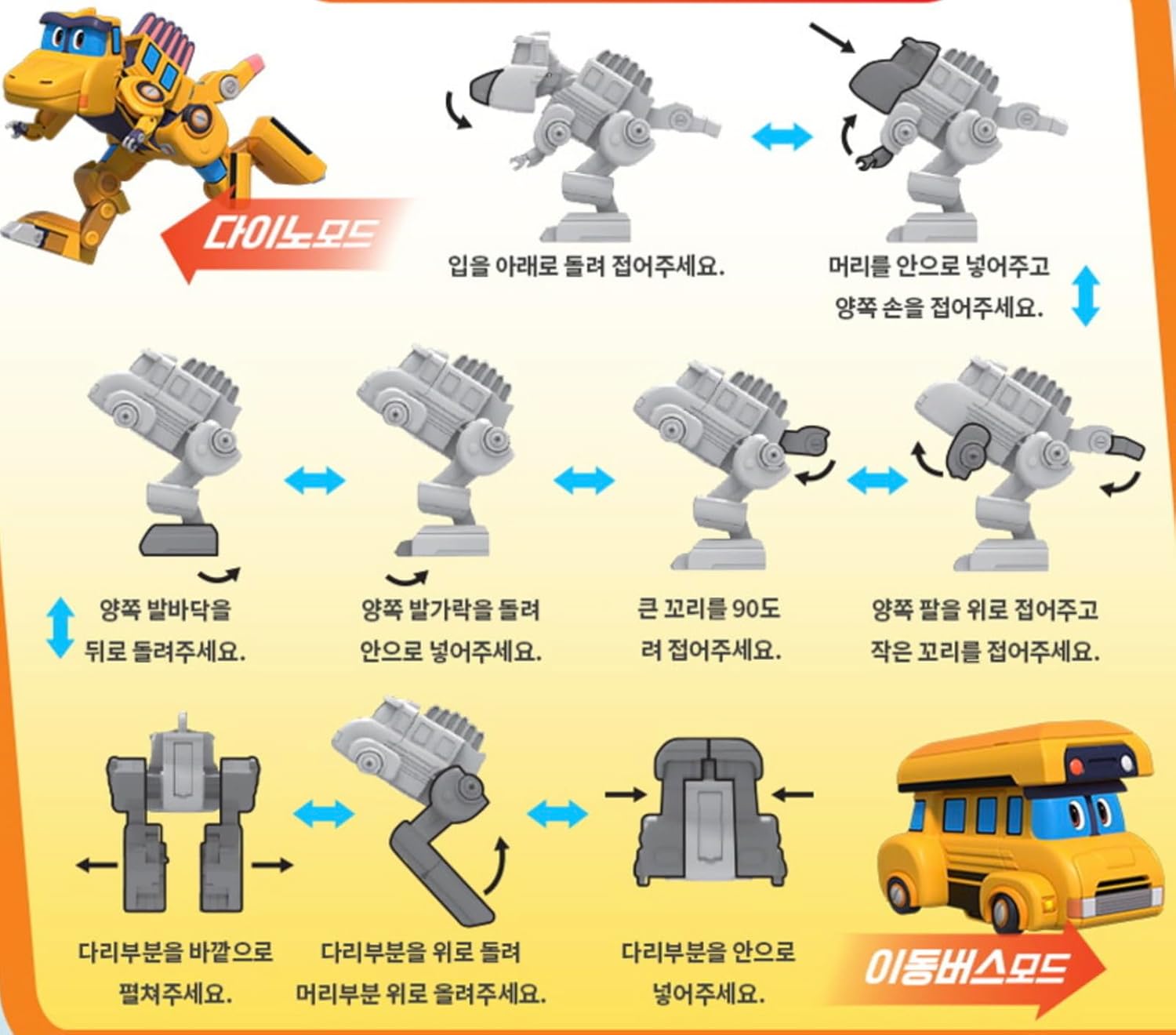 GoGo Dino Transforming Dino Bus Figure – Spino