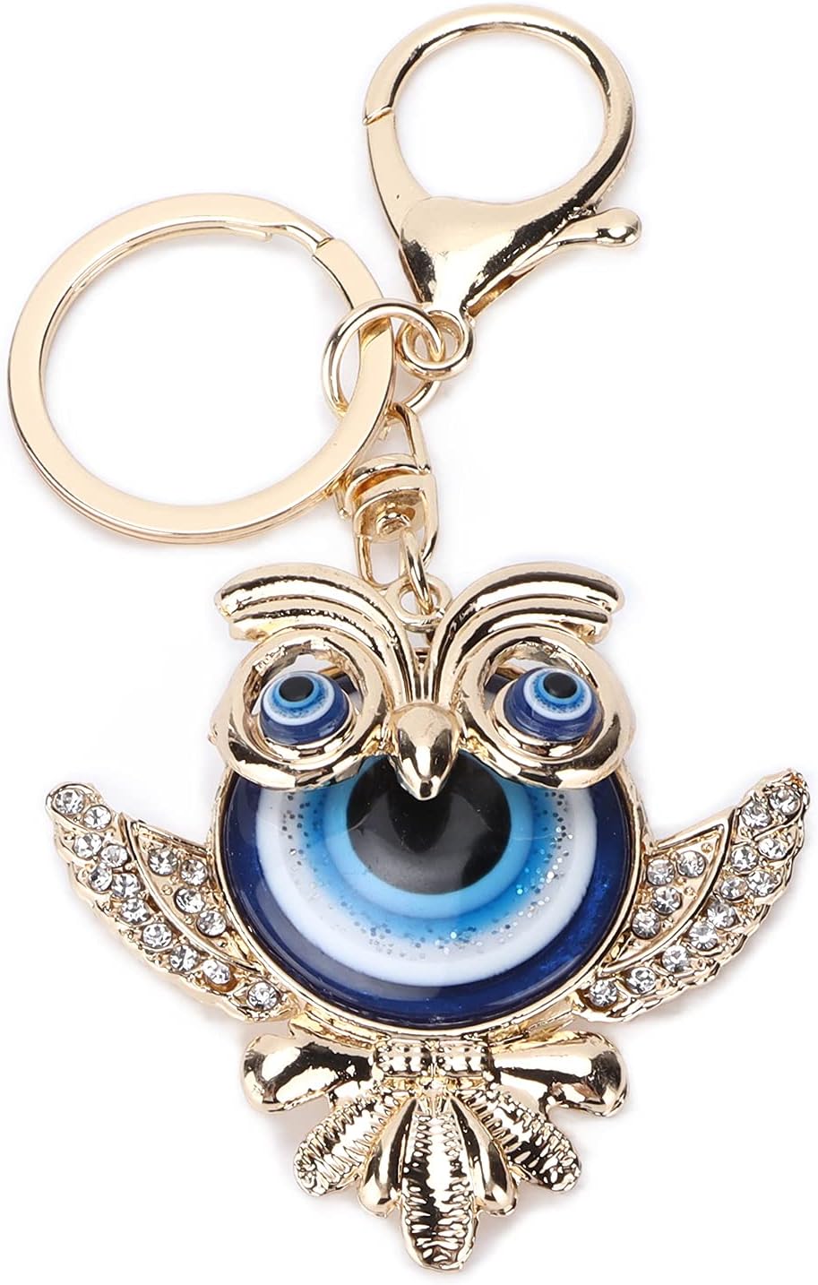 الرائد - سلسلة مفاتيح من حجر الراين، اكسسوارات شنطة مجوهرات عص... - view 3