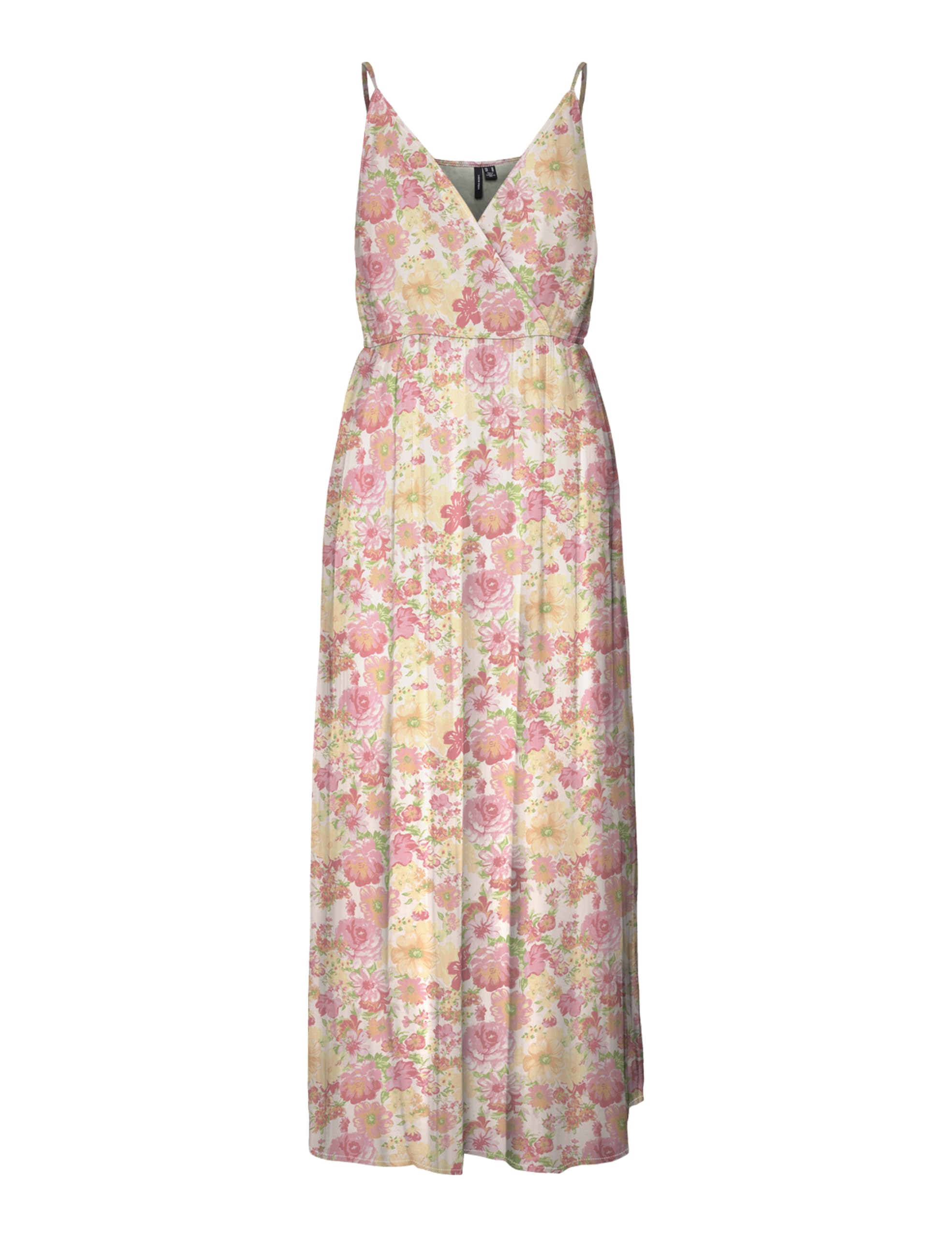 VERO MODA Vmsmilla Singlet Wrap Ankle Dress WVN Ga, Beige, S