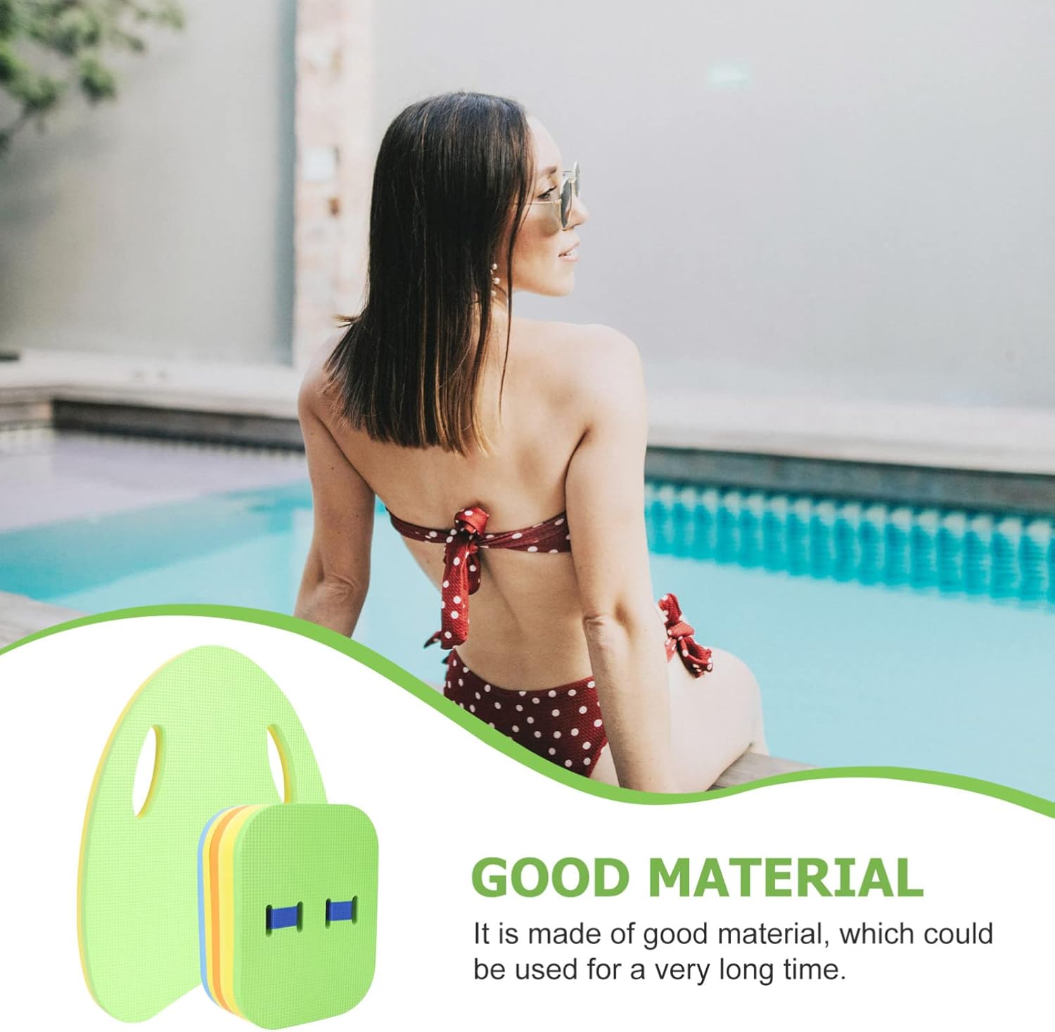 BESPORTBLE Portable Boys and Girls Swimming Board Floating Swim Float Swim Learning Float Children Swimming Back