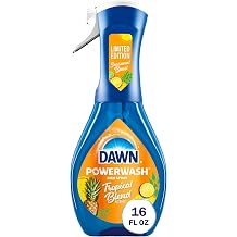 Dawn Dish Soap Spray Tropical Blend Scent, Kitchen Household Essentials, 16 oz. Spray Bottle