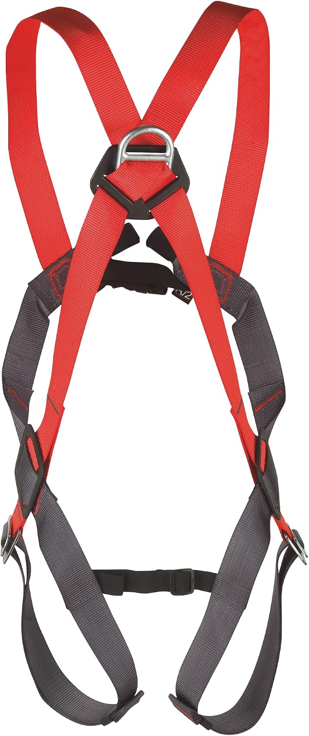 Back view of the CAMP Basic Duo Fall Arrest Harness, showing the dorsal D-ring