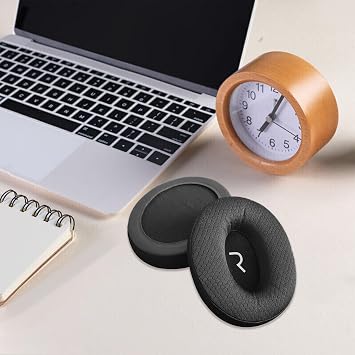 E8 Headphone Ear pads replacement Compatible with Cowin E8 E 8 Headphones(Textile fabric and Memory Foam ear cushions)