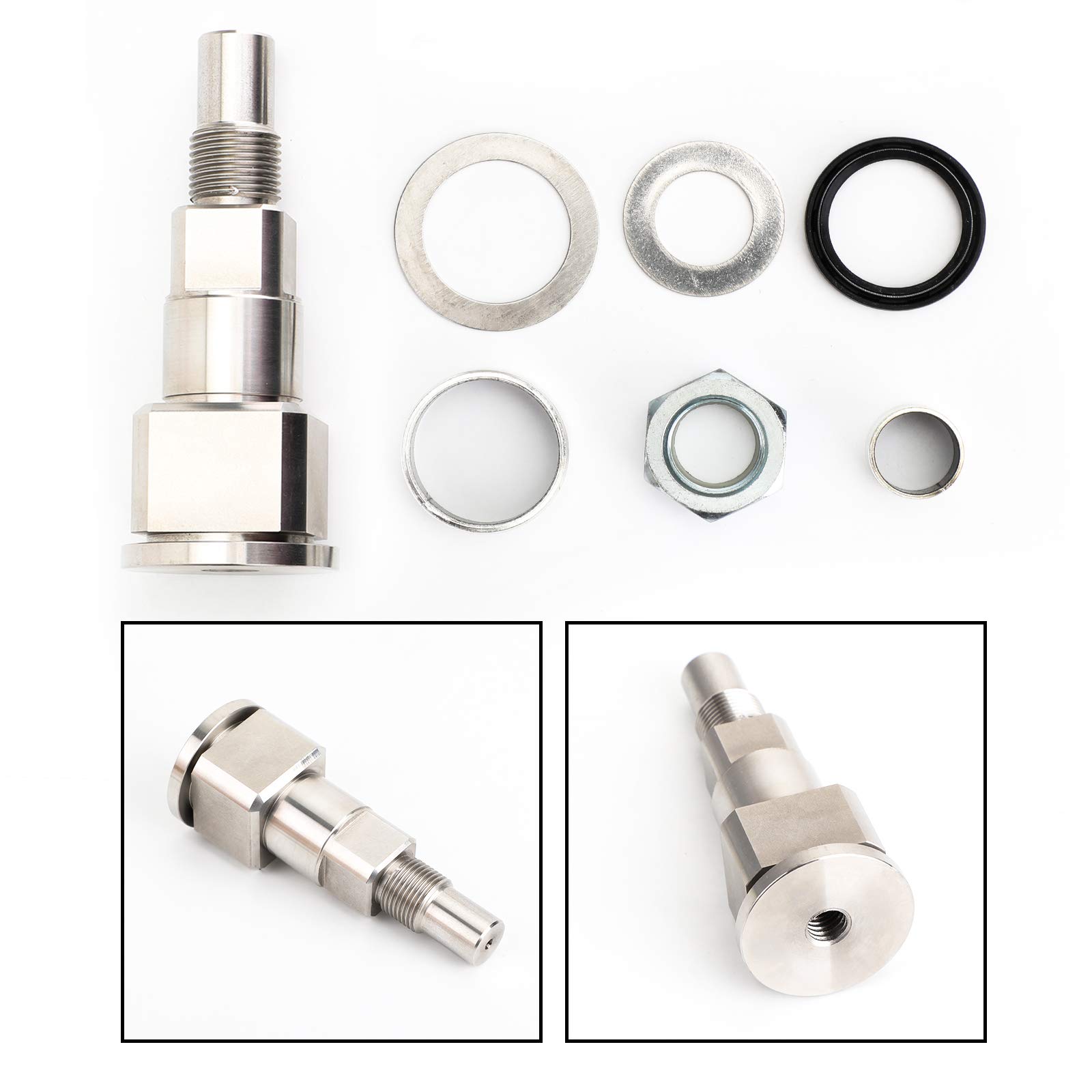 Topteng Giunto cardanico di sterzo Albero Pin Tenuta Boccola Dado Fit Kit Adatto per MerCruiser 98230A1 866718A01
