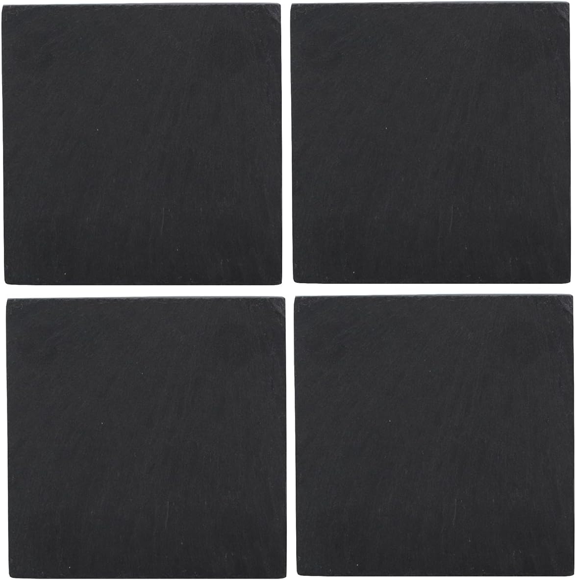 Creative Tops 1 Natural Slate Coasters New, Set of 4, 5129576, Multi-colour